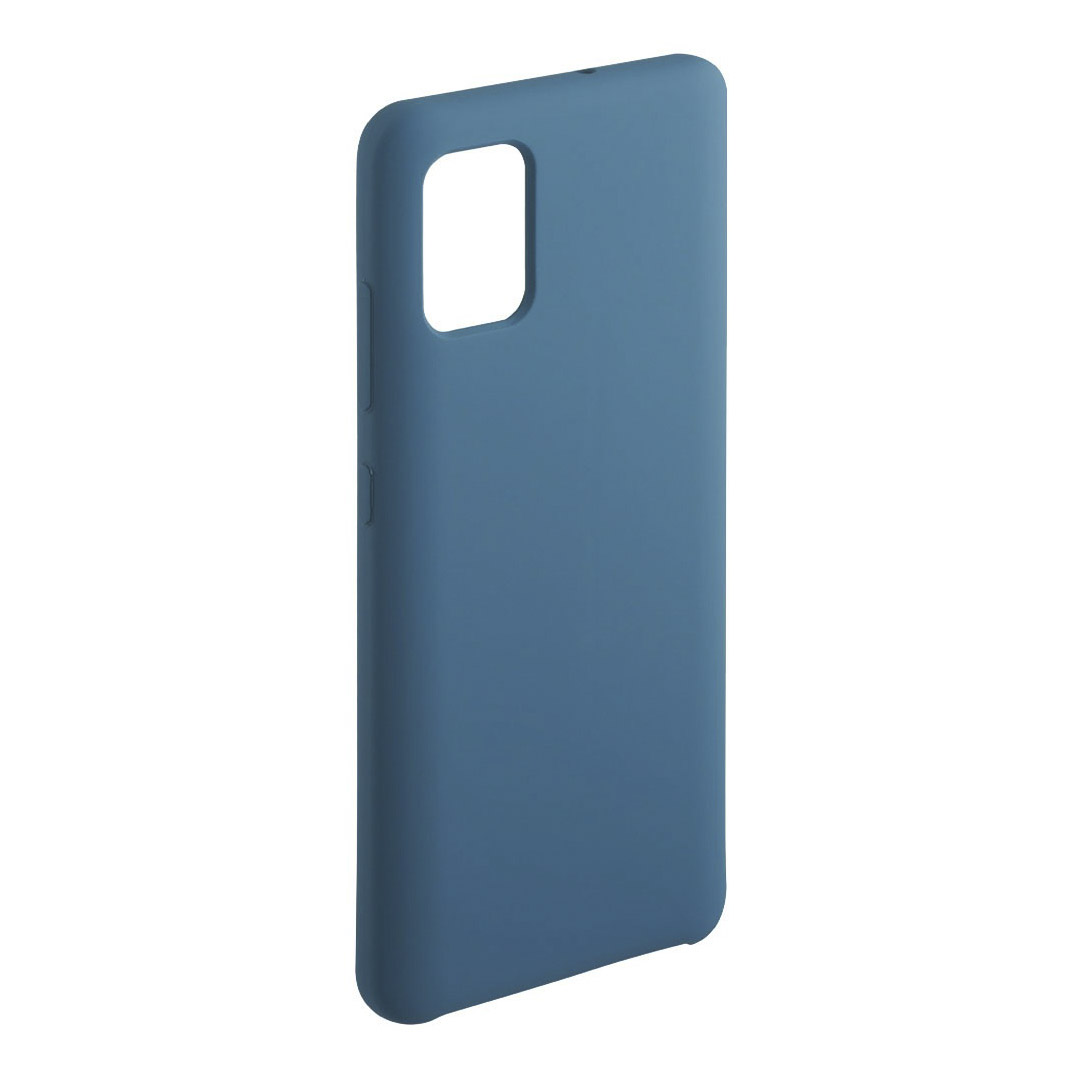 фото Чехол для смартфона deppa liquid silicone case для samsung galaxy a51, синий