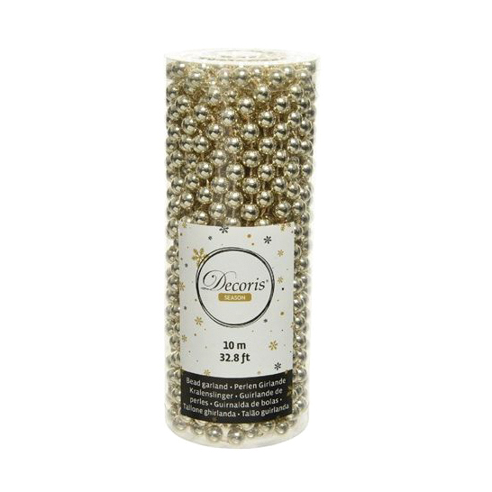 Гирлянда из бусинок Kaemingk 10 м в тубе, Золотой
Гирлянда из бусинок Kaemingk 10 м в тубе, Золотой