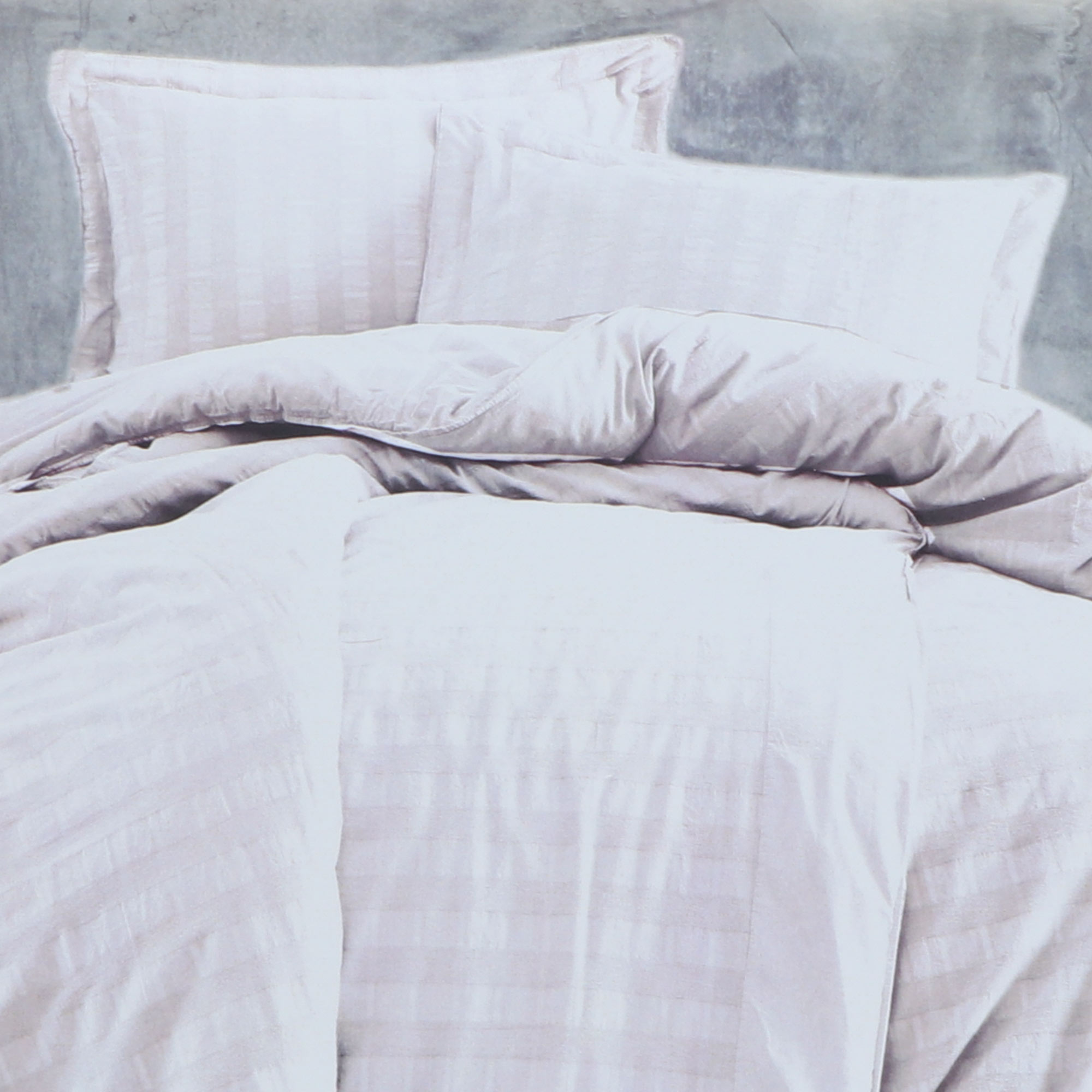 фото Комплект постельного белья colors of fashion powder двуспальный евро пудра