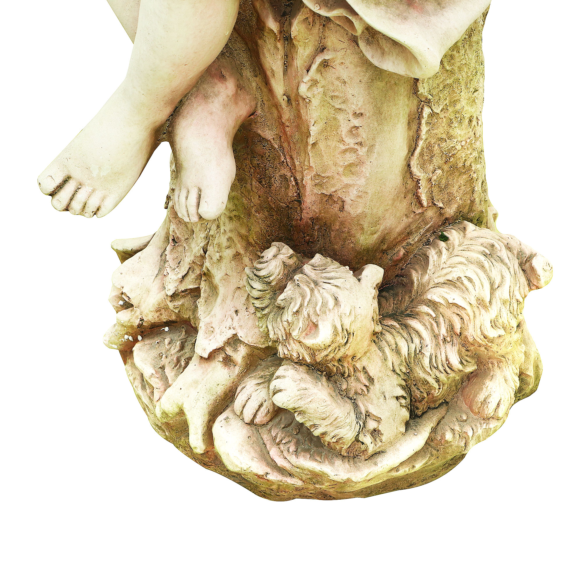 фото Фигура садовая shimmer arts девочка с книгой 40х33х90 см