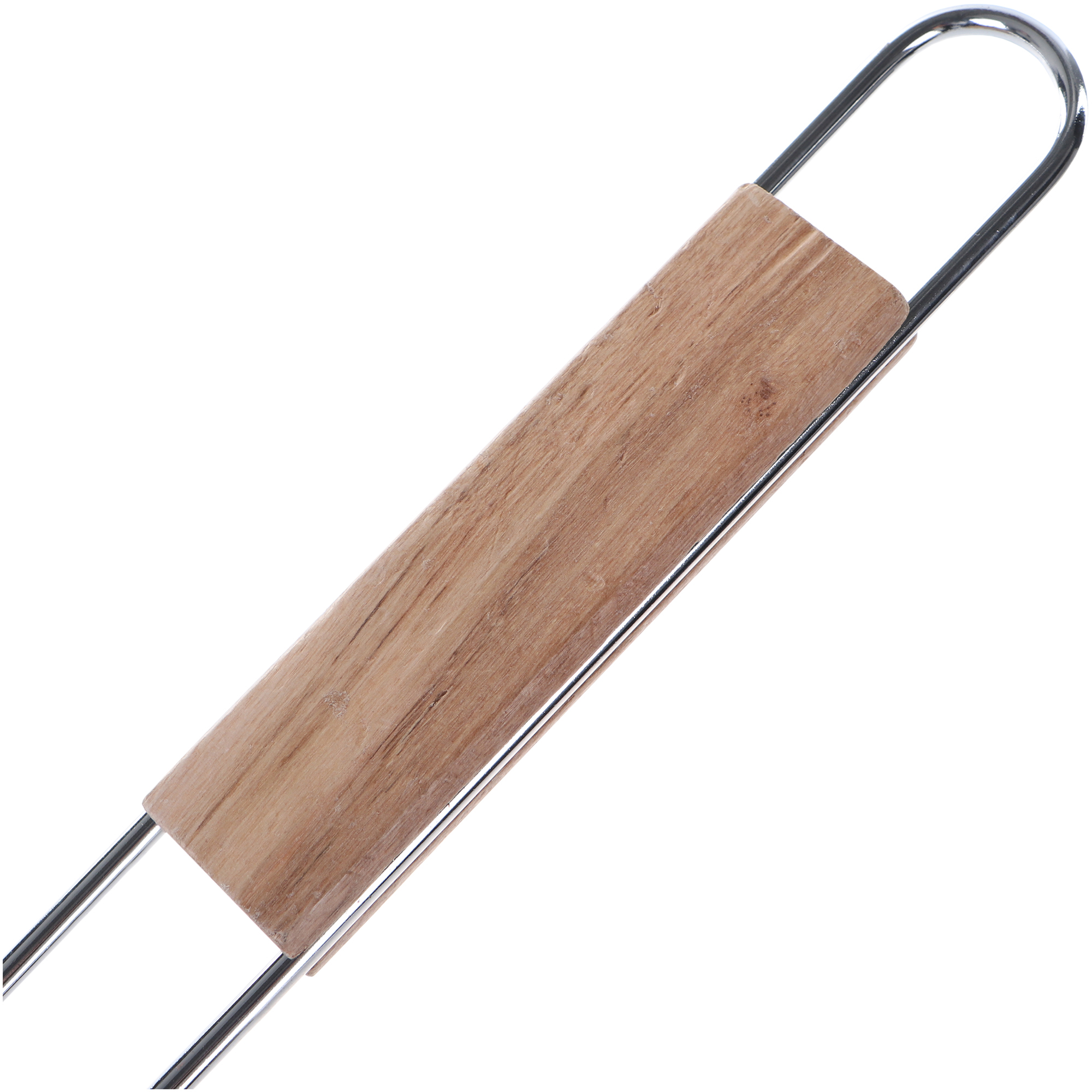 фото Решётка для гриля keyo деревянная ручка 55x22x27 см
