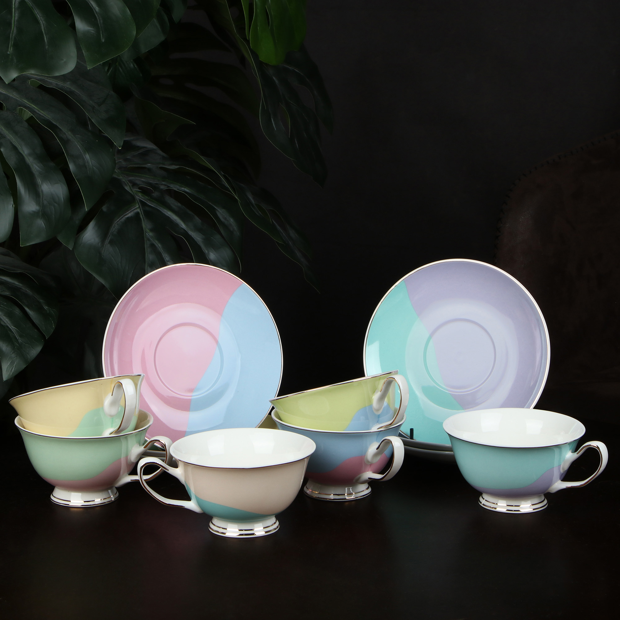 фото Набор 6 чайных пар french garden monica