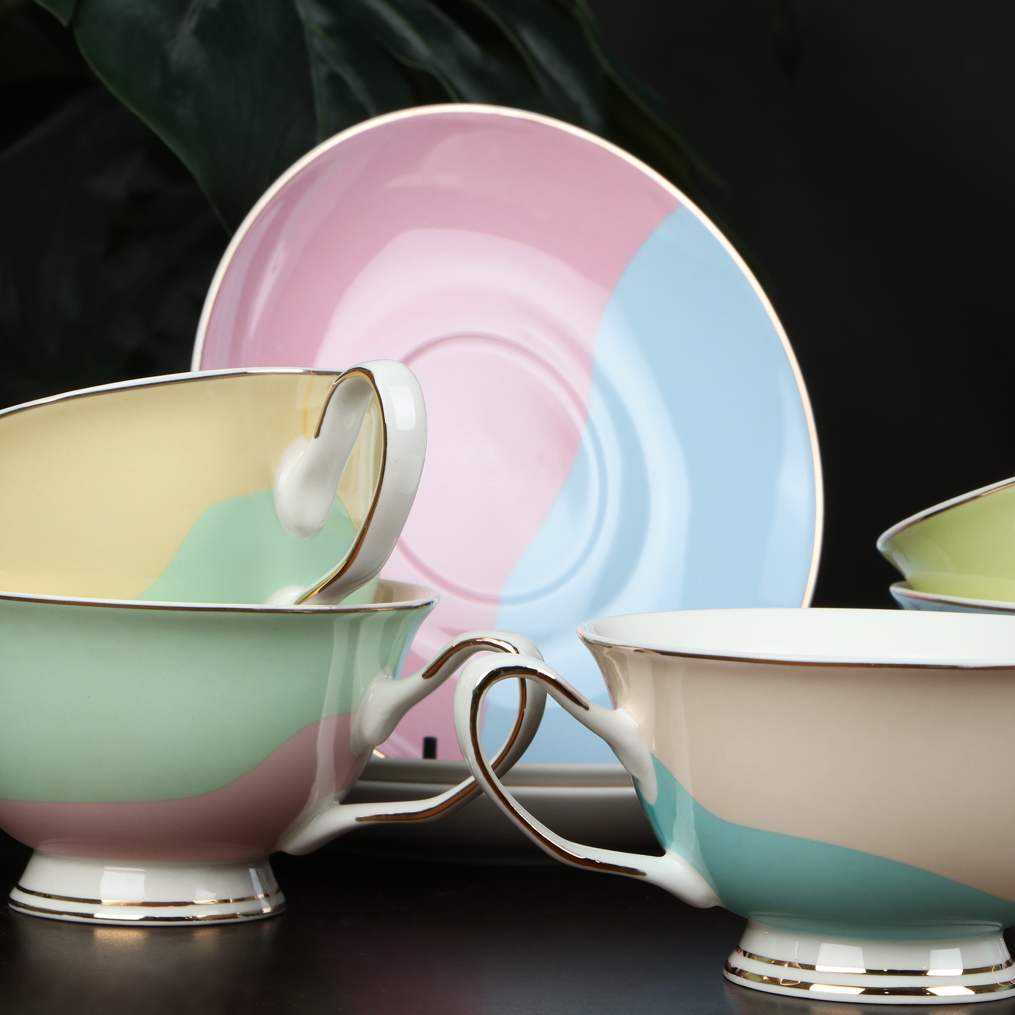 фото Набор 6 чайных пар french garden monica