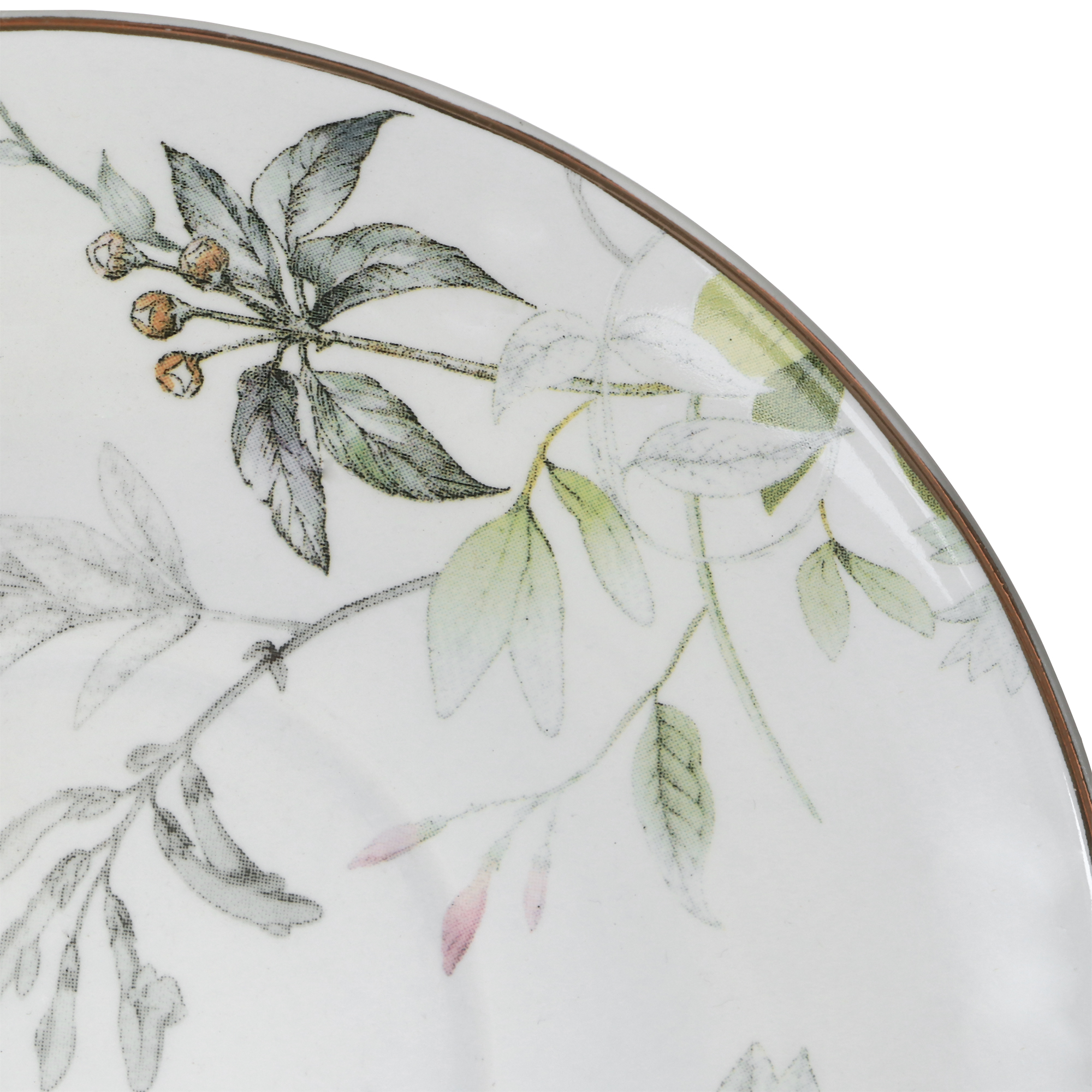 фото Набор чайных пар belle чашка+блюдце 6 шт french garden