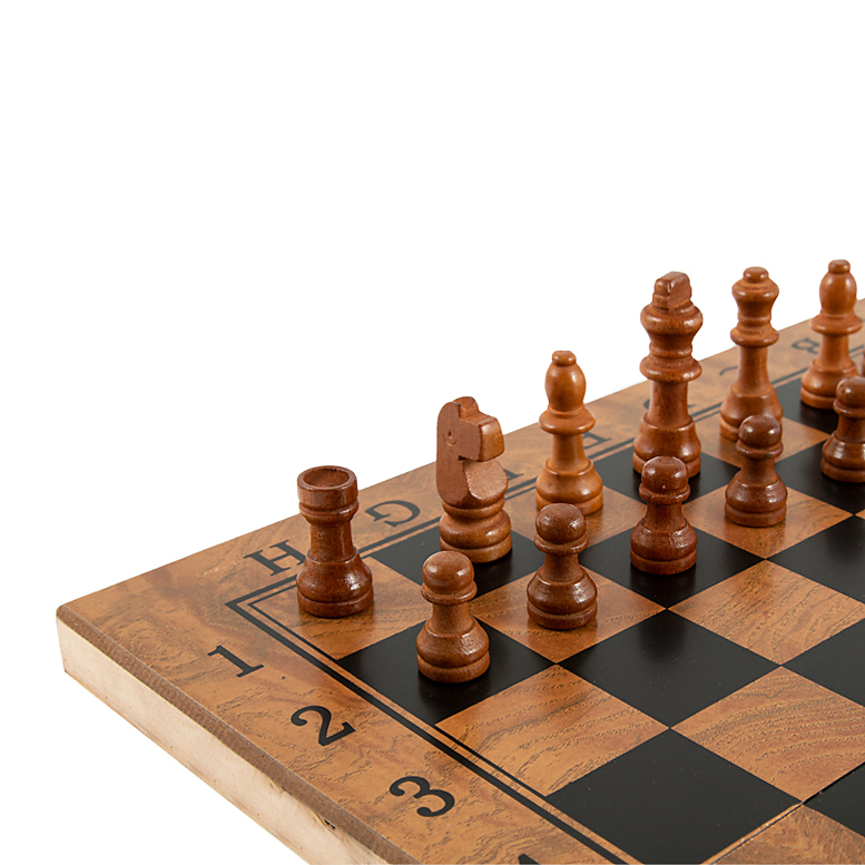 фото Игра настольная шахматы 29x15x4 см русские подарки