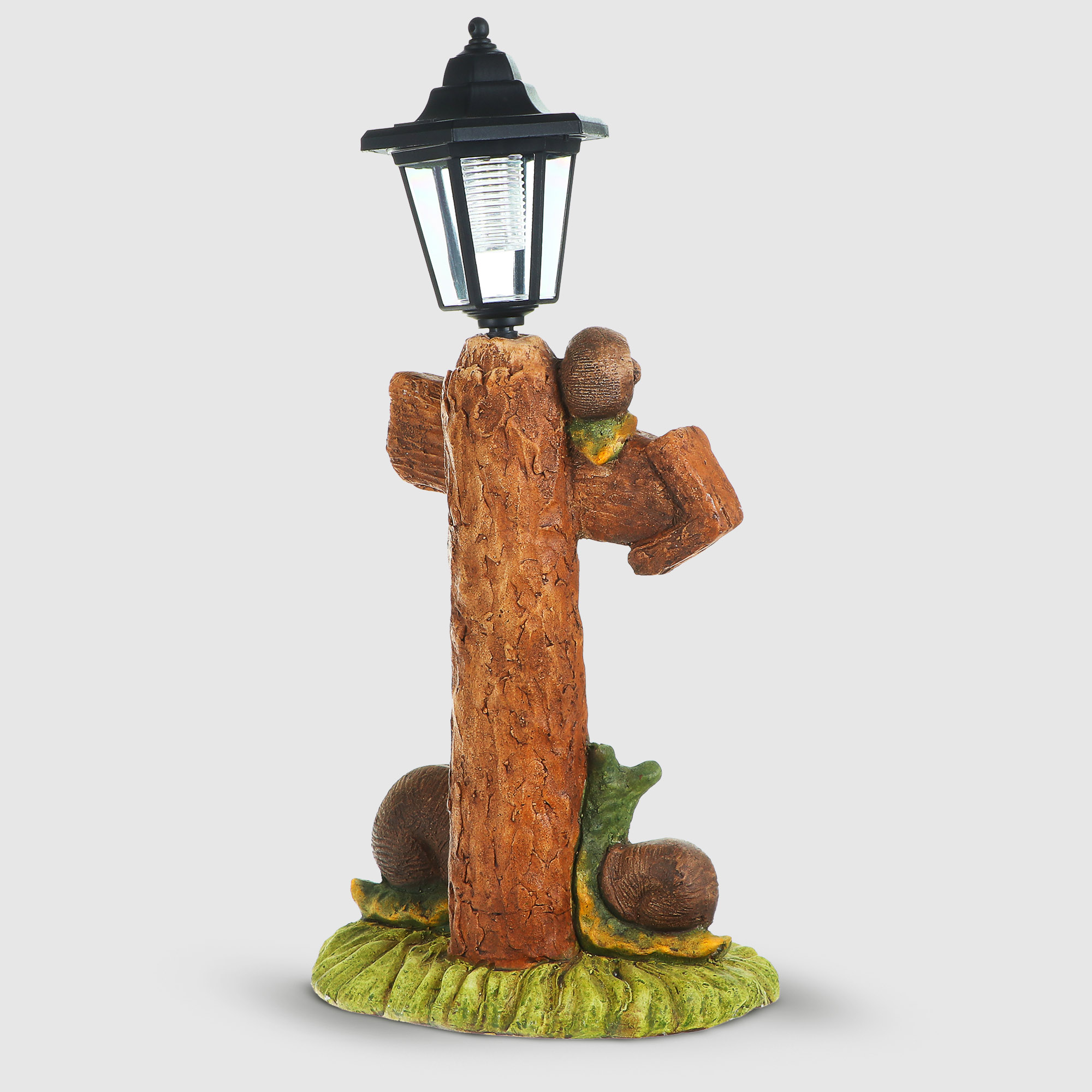 фото Фигура садовая-фонарь delux quanzhou welcome на солнечной батарее 24х34,5