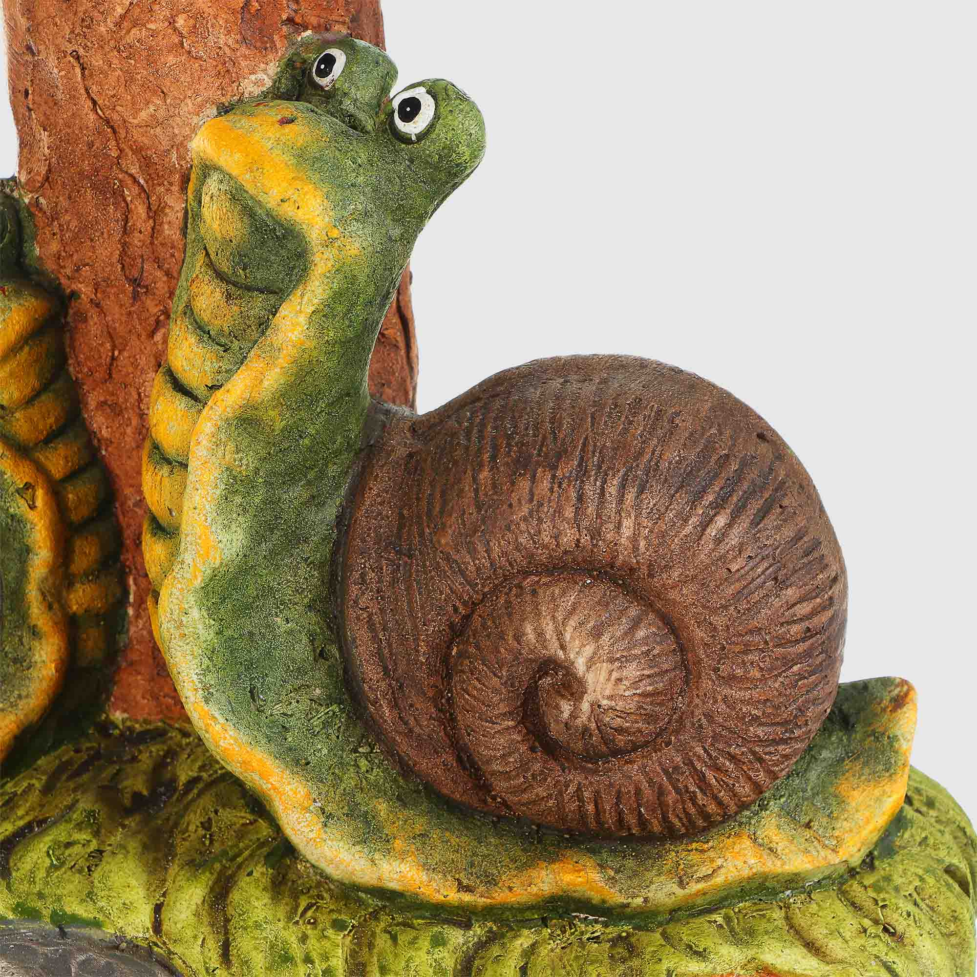 фото Фигура садовая-фонарь delux quanzhou welcome на солнечной батарее 24х34,5