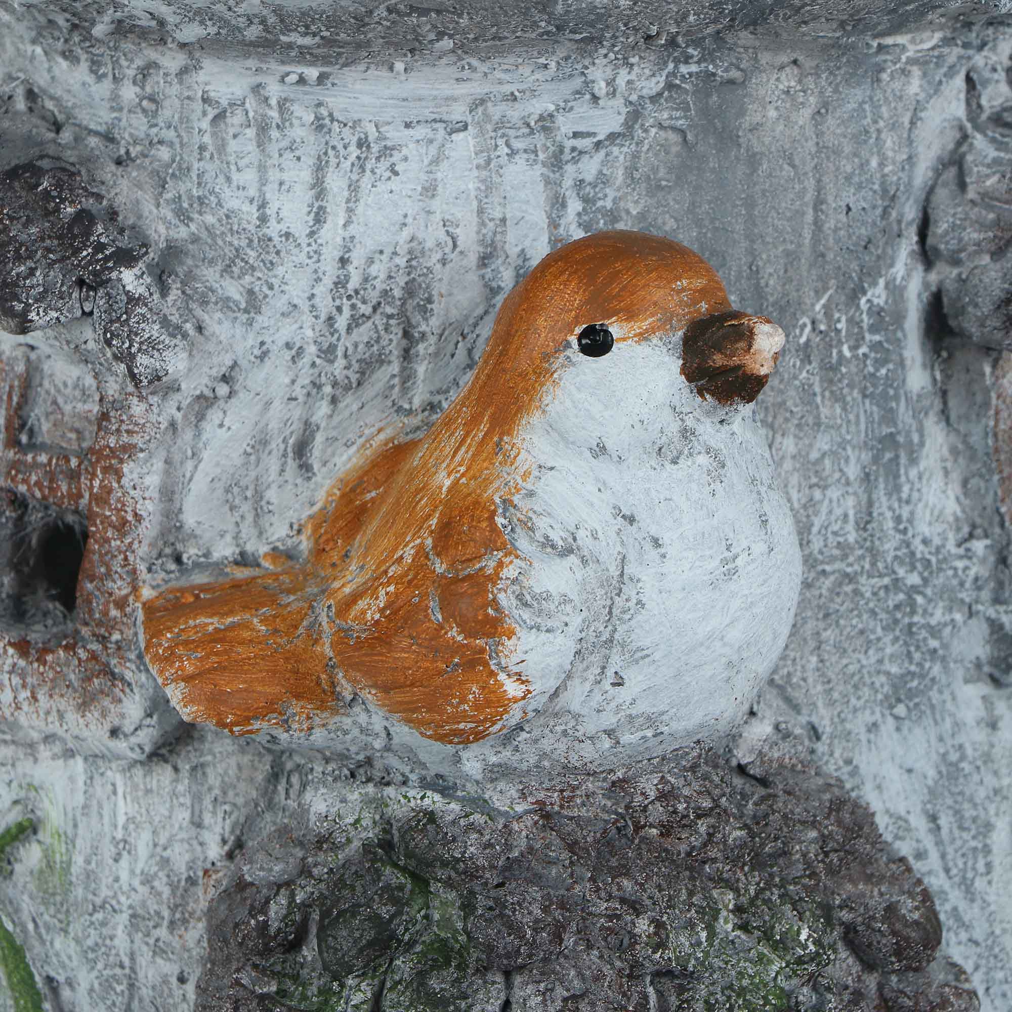 фото Фигура садовая delux quanzhou домик на солнечной батарее 24х38