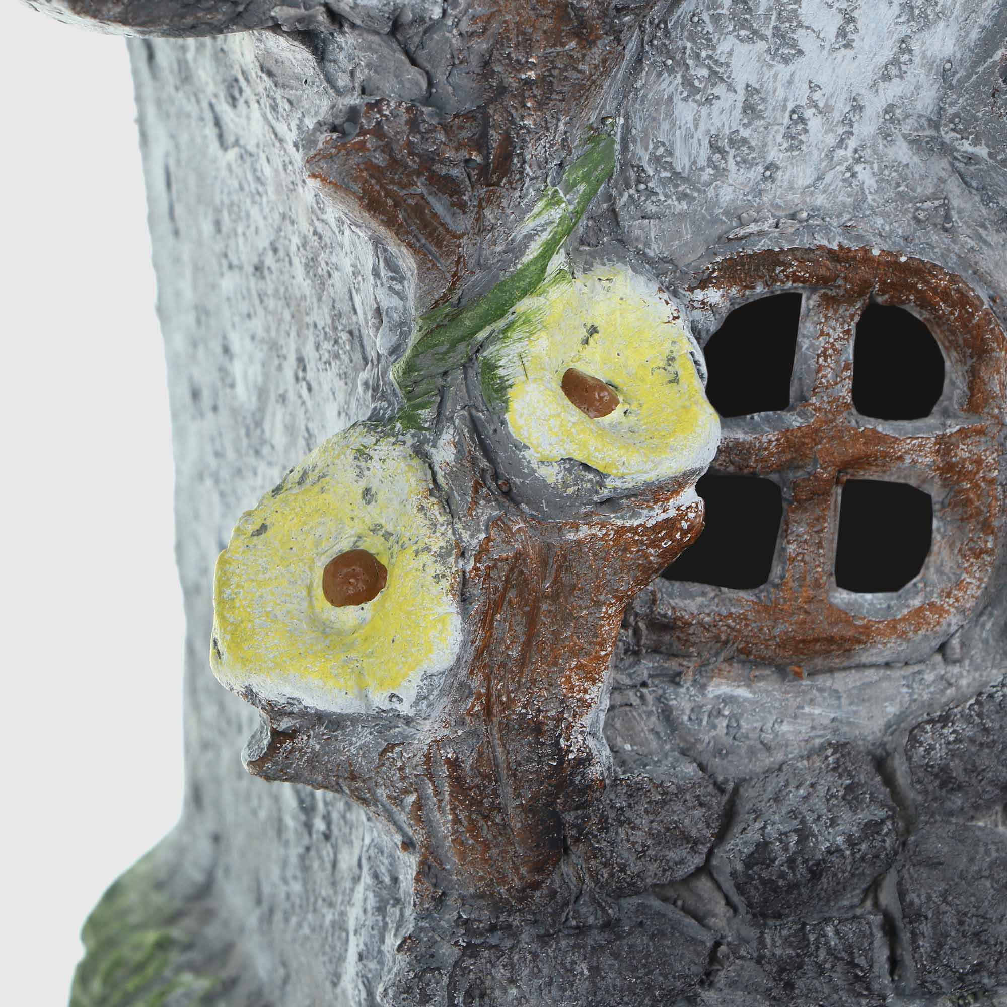 фото Фигура садовая delux quanzhou домик на солнечной батарее 29х37