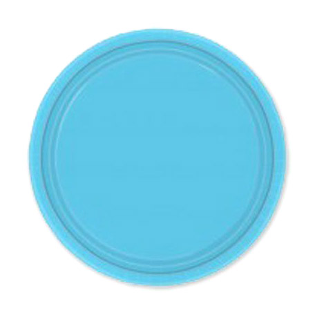 фото Набор тарелок amscan caribbean blue 17 см 8 шт