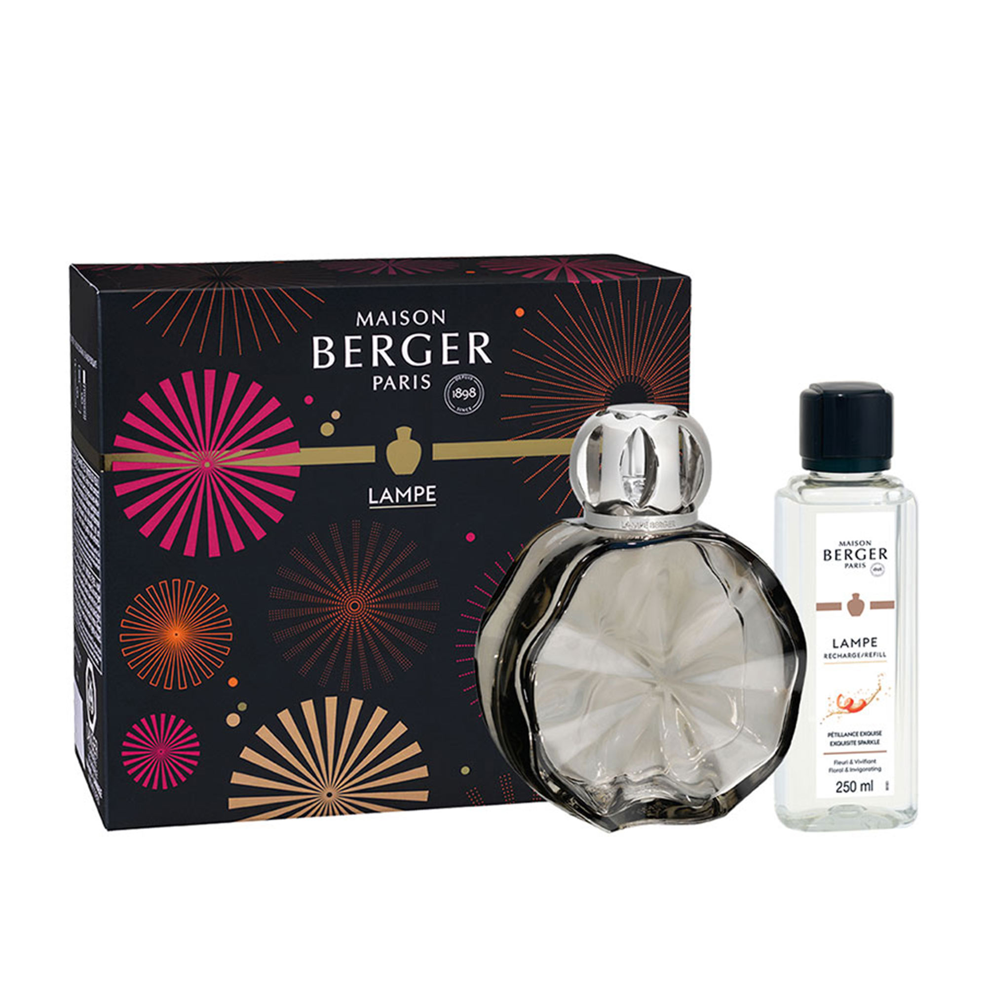 Набор Maison berger Фейверк. Брызги шампанского 4726 250 мл, Серый
Набор Maison berger Фейверк. Брызги шампанского 4726 250 мл, Серый