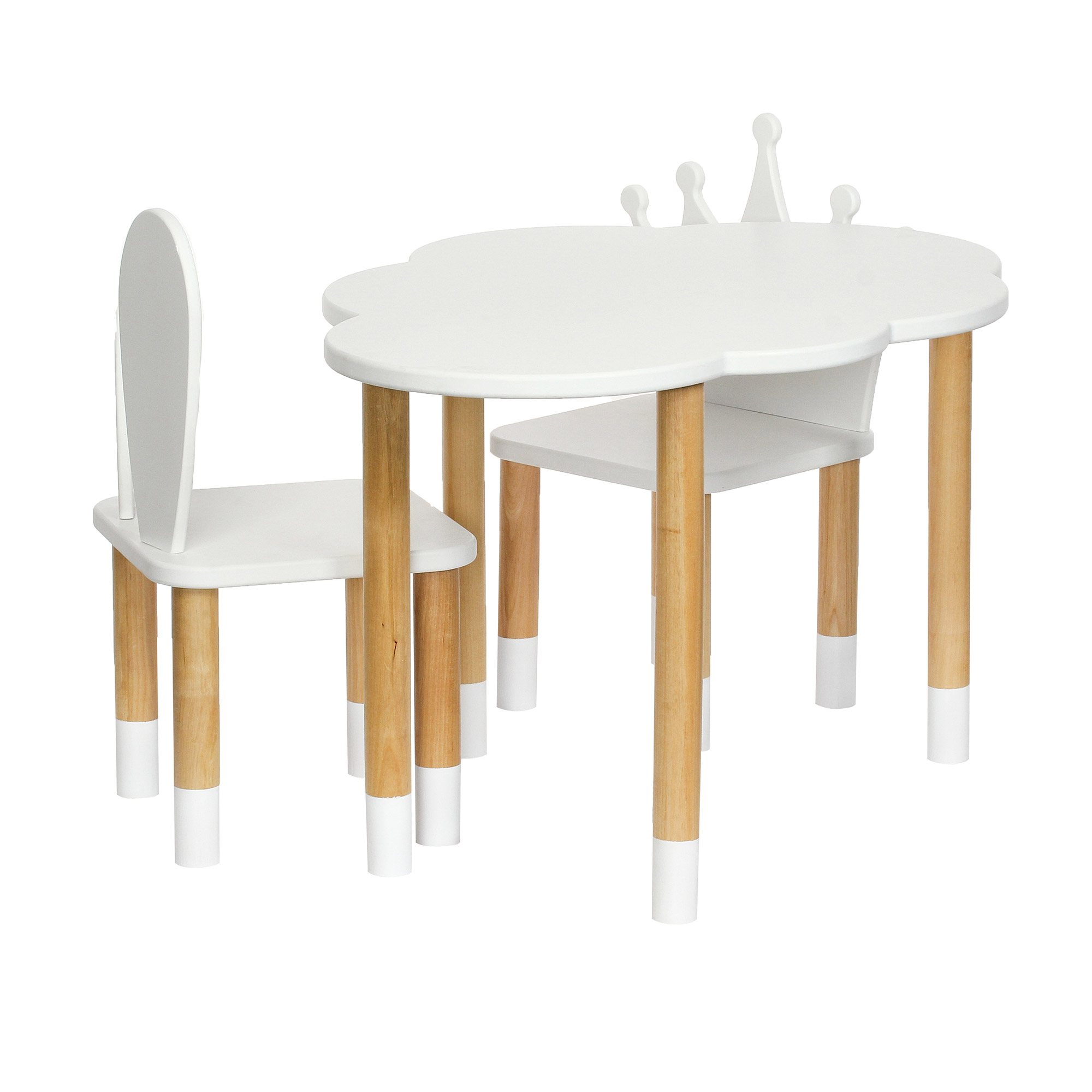 фото Стол tmd облако 76х56х46 белый