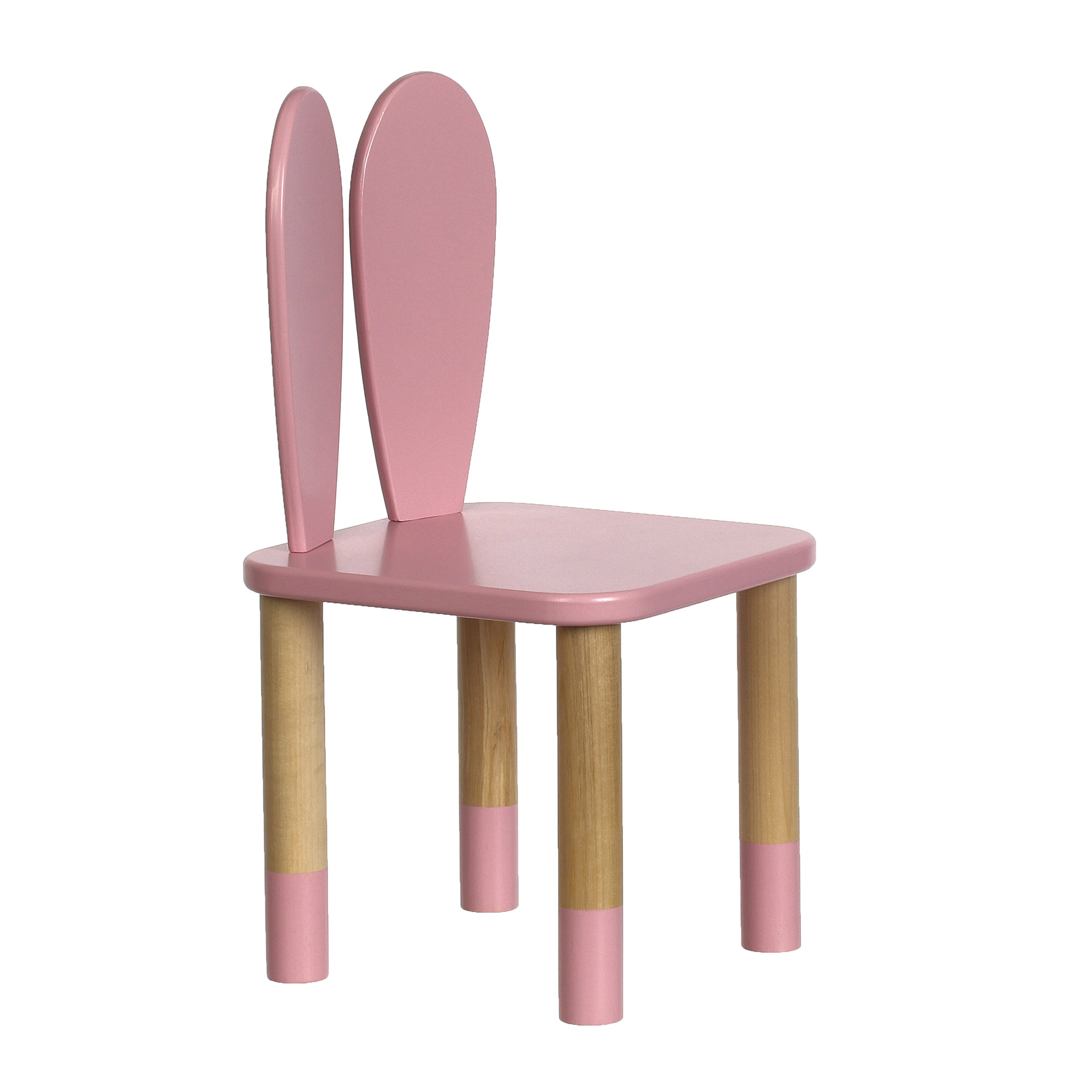 фото Стул tmd зайка 28х28х55 розовый