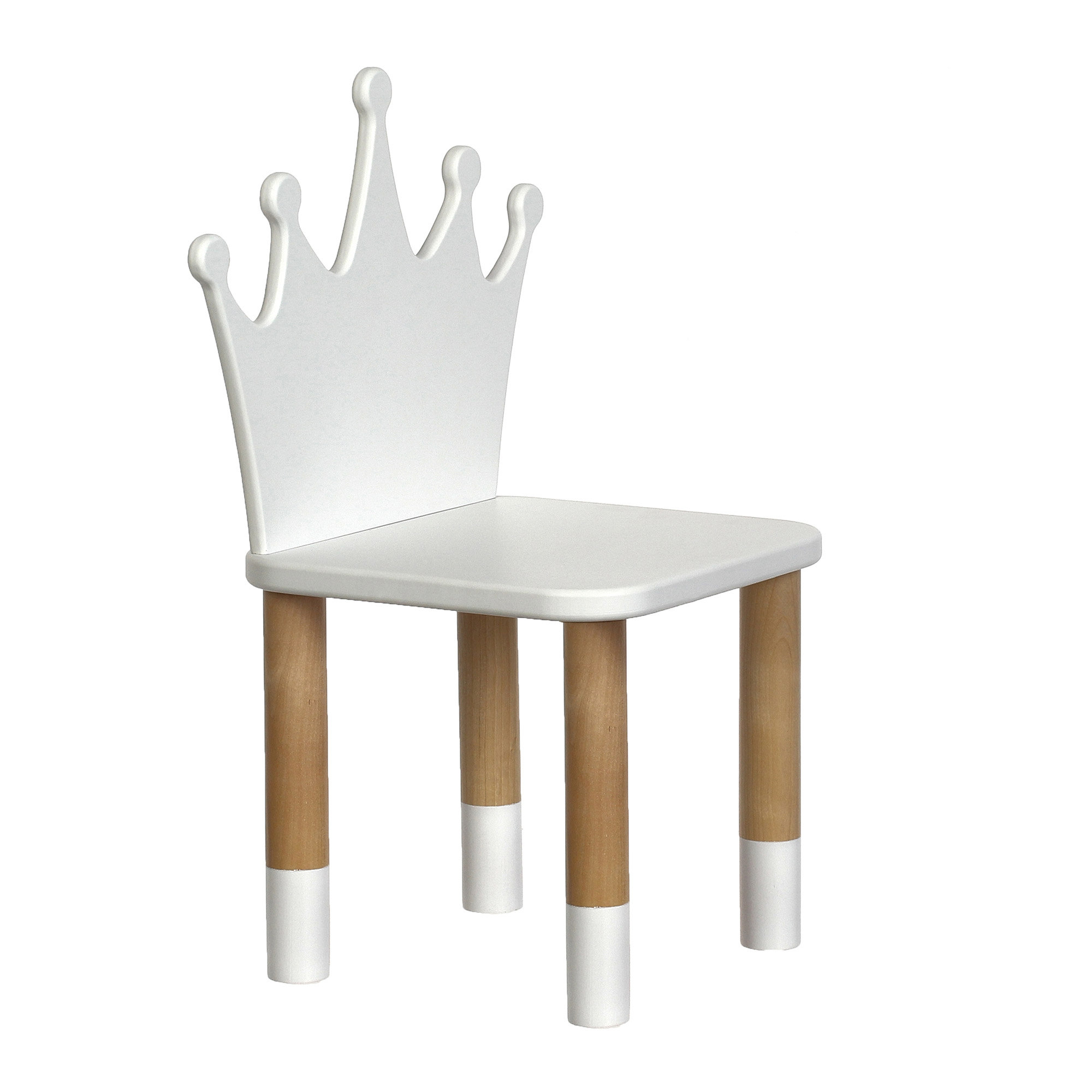 фото Стул tmd корона 28х28х55 белый