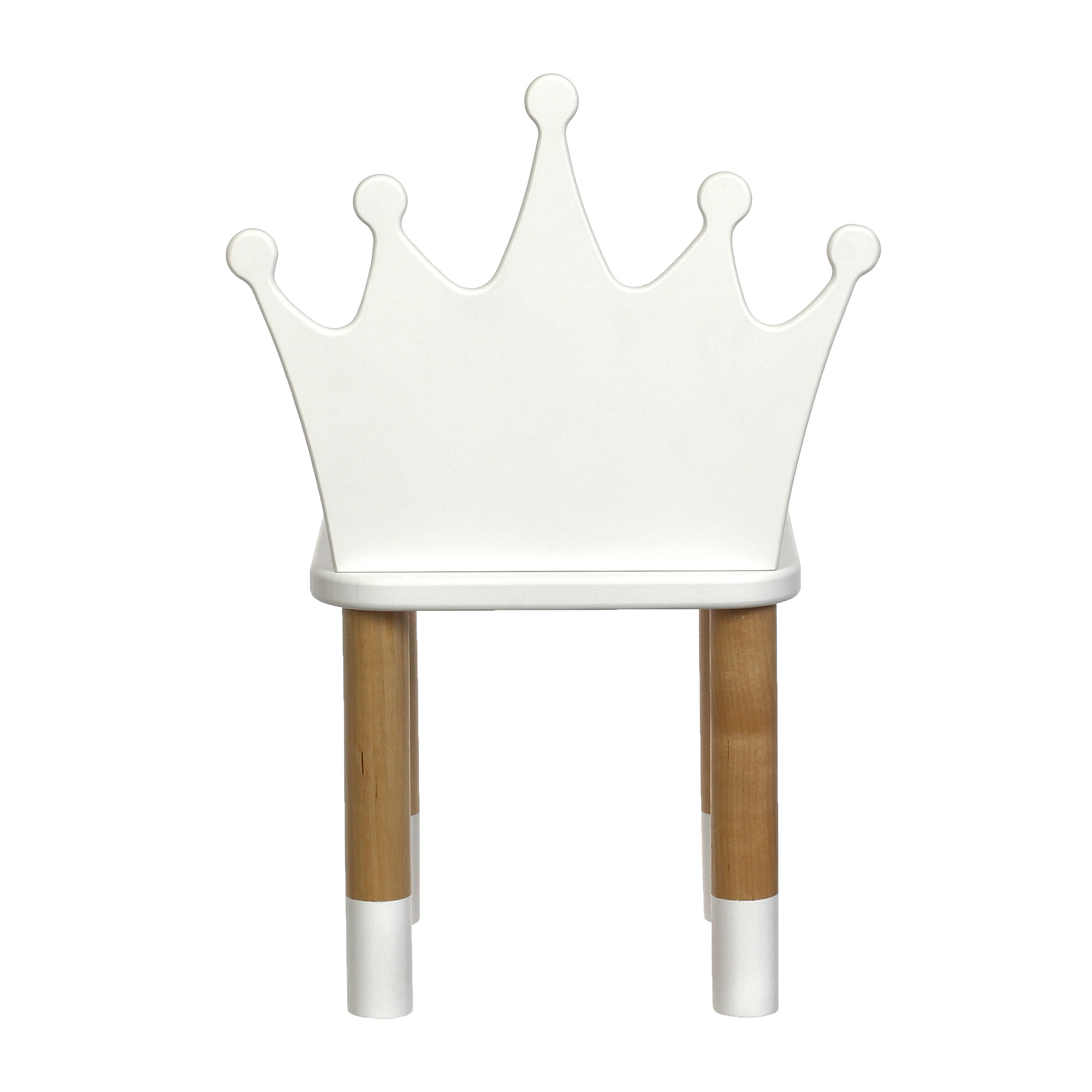 фото Стул tmd корона 28х28х55 белый