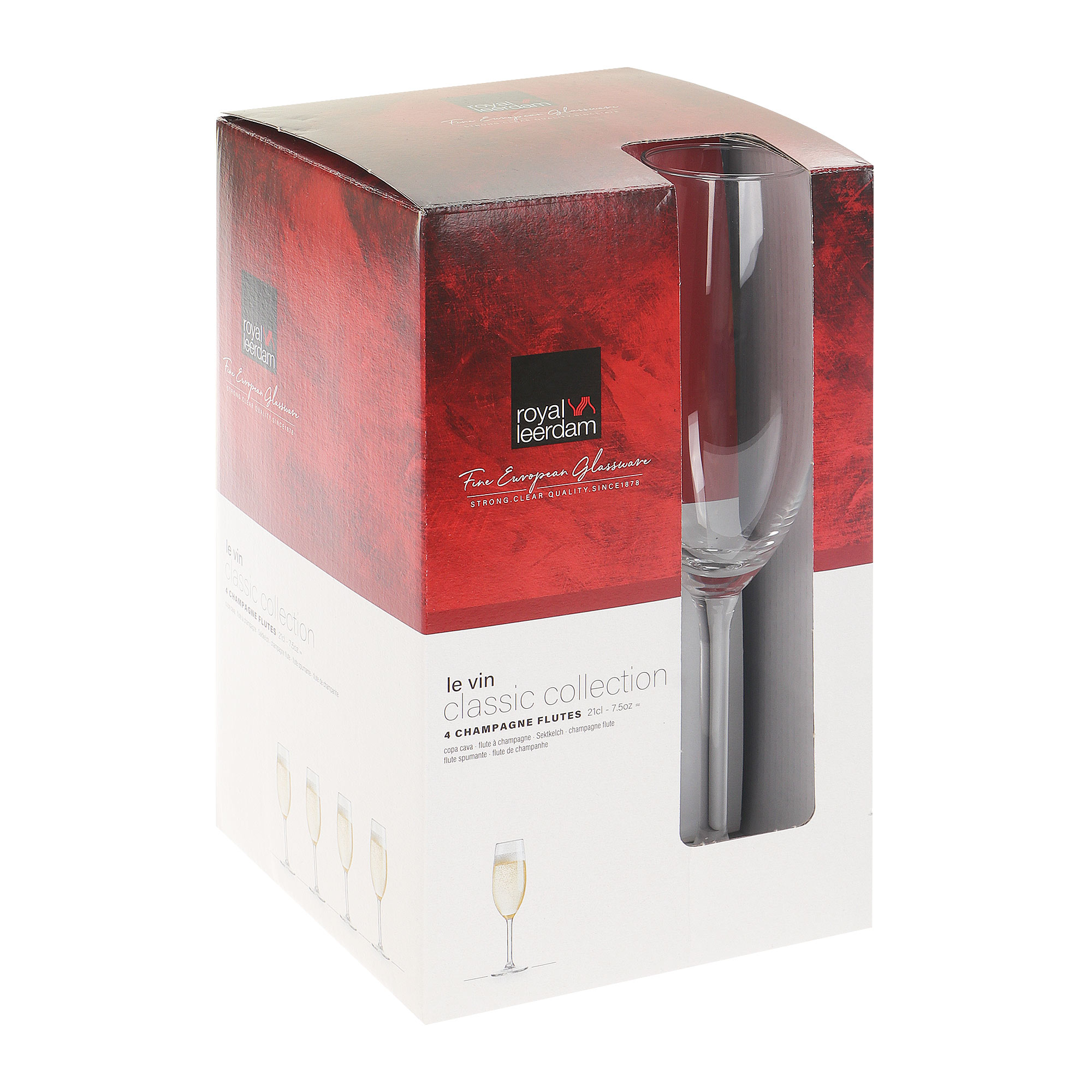 фото Набор фужеров royal leerdam le vin 210 мл 4 шт