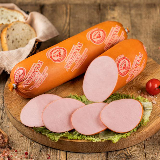 Колбаса Мясное раздолье Докторская белкозин, кг 
Колбаса Мясное раздолье Докторская белкозин, кг