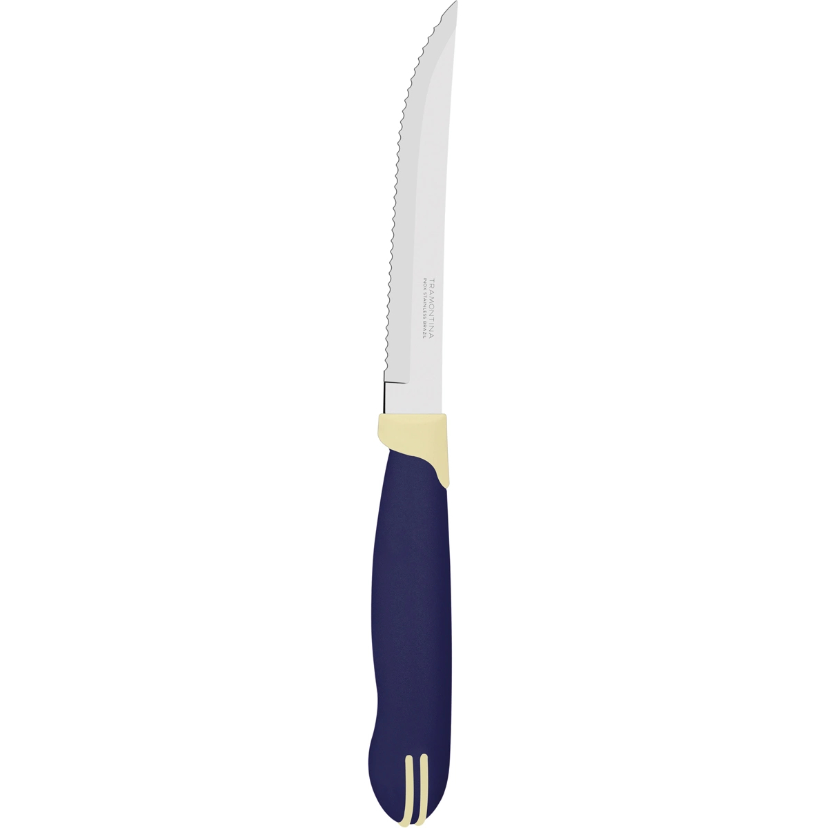 фото Набор ножей для стейков tramontina multicolor 13,5 см 2 шт