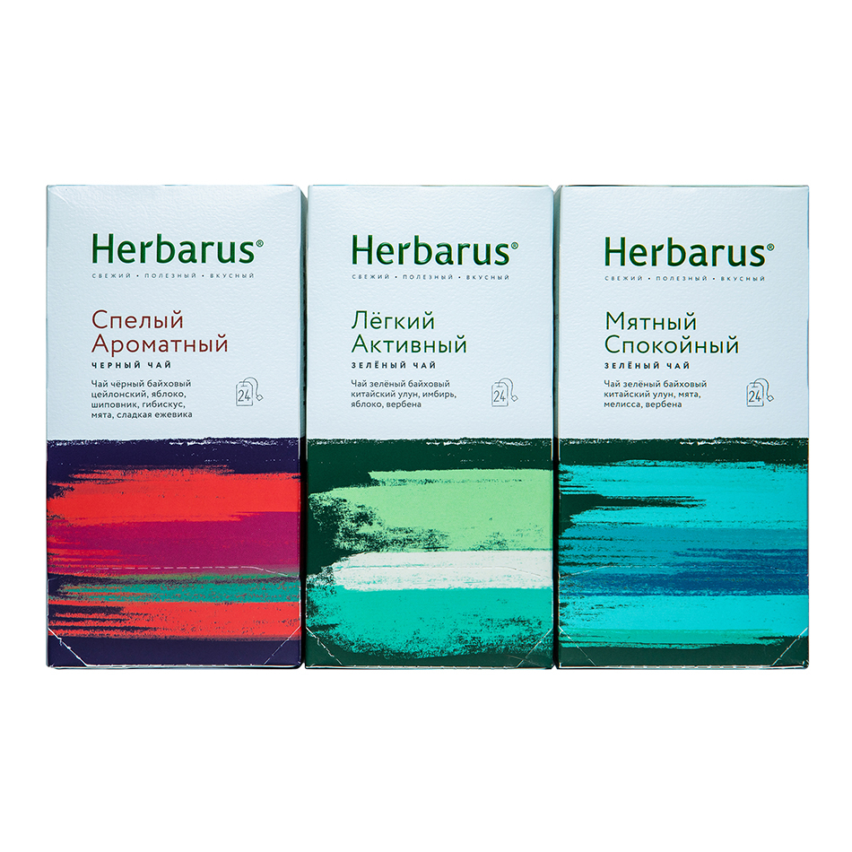фото Подарочный набор чая herbarus "цветы"