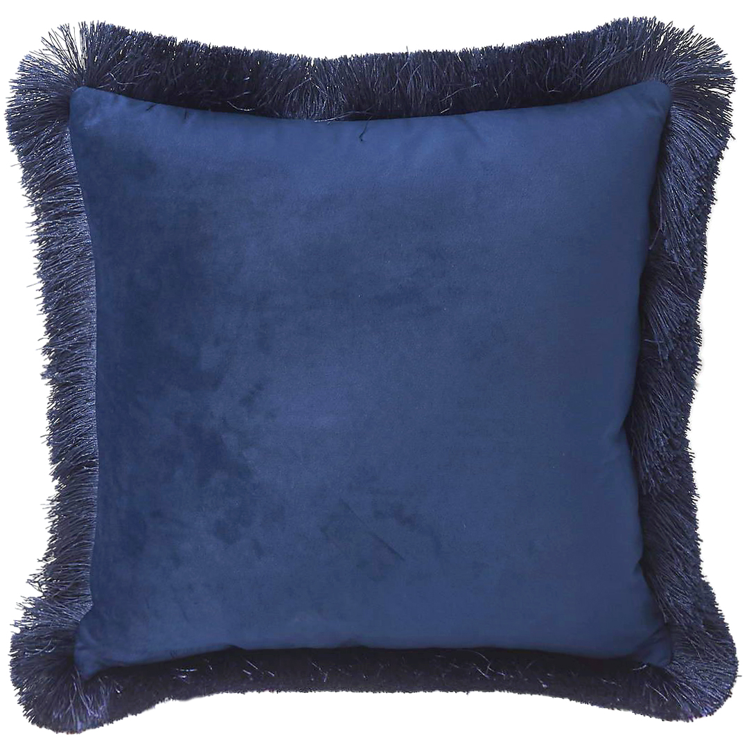 фото Декоративная подушка sofi de marko фаина синяя 45х45 см