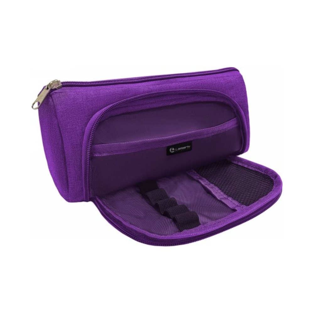 фото Пенал-косметичка lamark с 2 отделениями фиолетовый