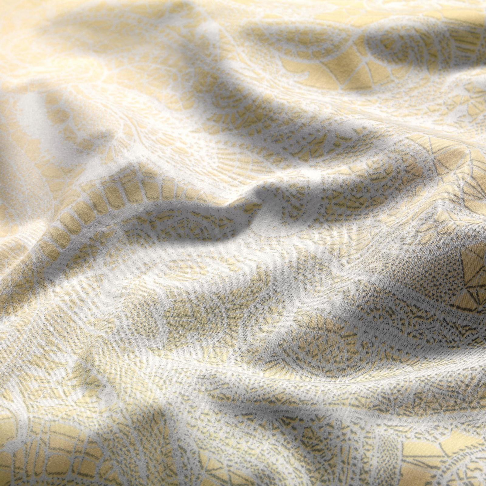 фото Комплект постельного белья togas маргарет жёлтый кинг сайз