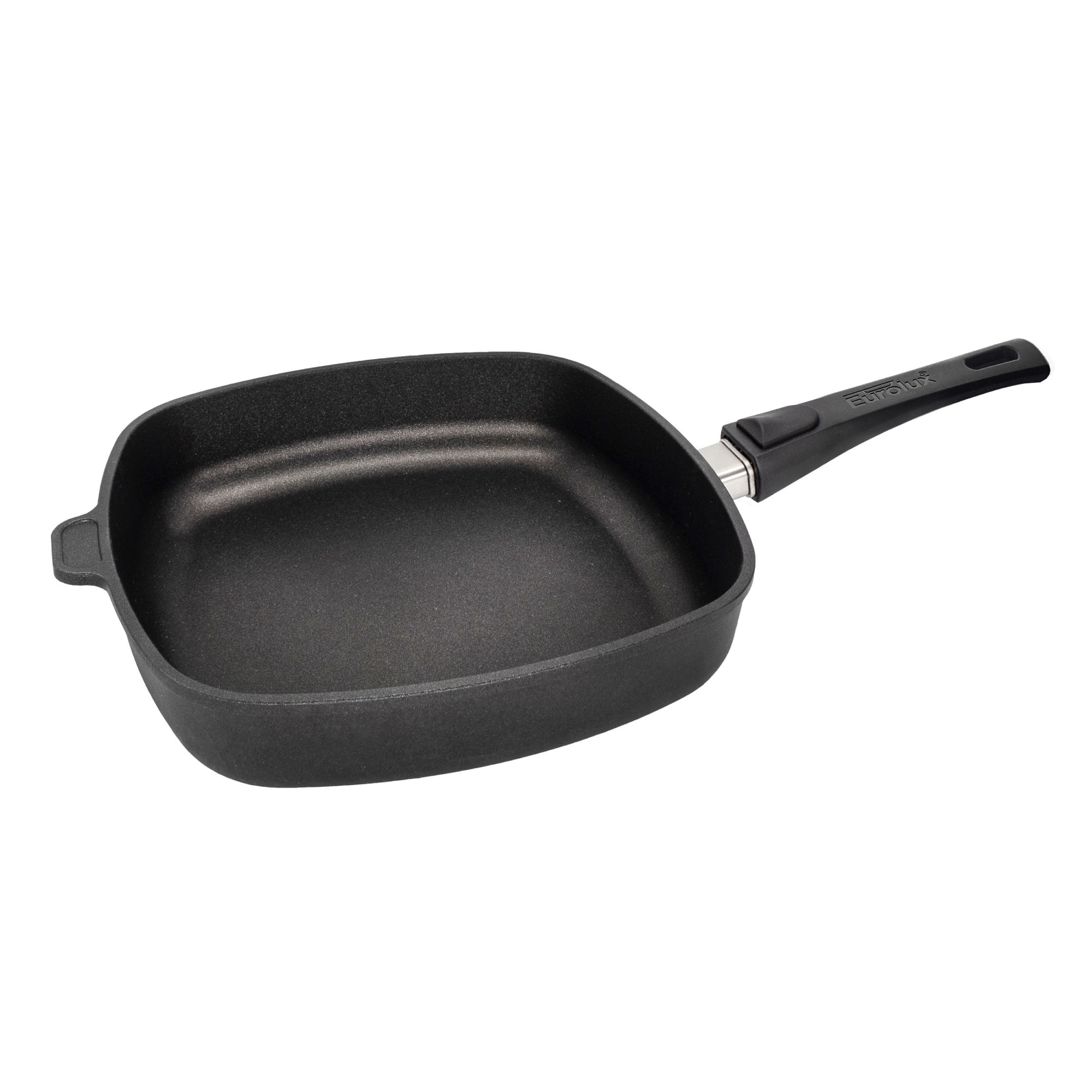 Сковорода Eurolux EU328-S-3-AB 28х28 см высота 6,5 см съемная ручка, Черный
Сковорода Eurolux EU328-S-3-AB 28х28 см высота 6,5 см съемная ручка, Черный