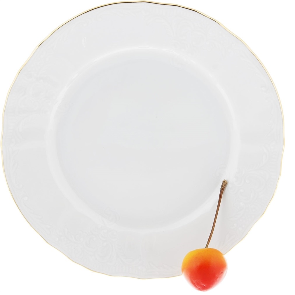 Тарелка десертная Thun Конкордия 25 см, цвет белый - фото 2