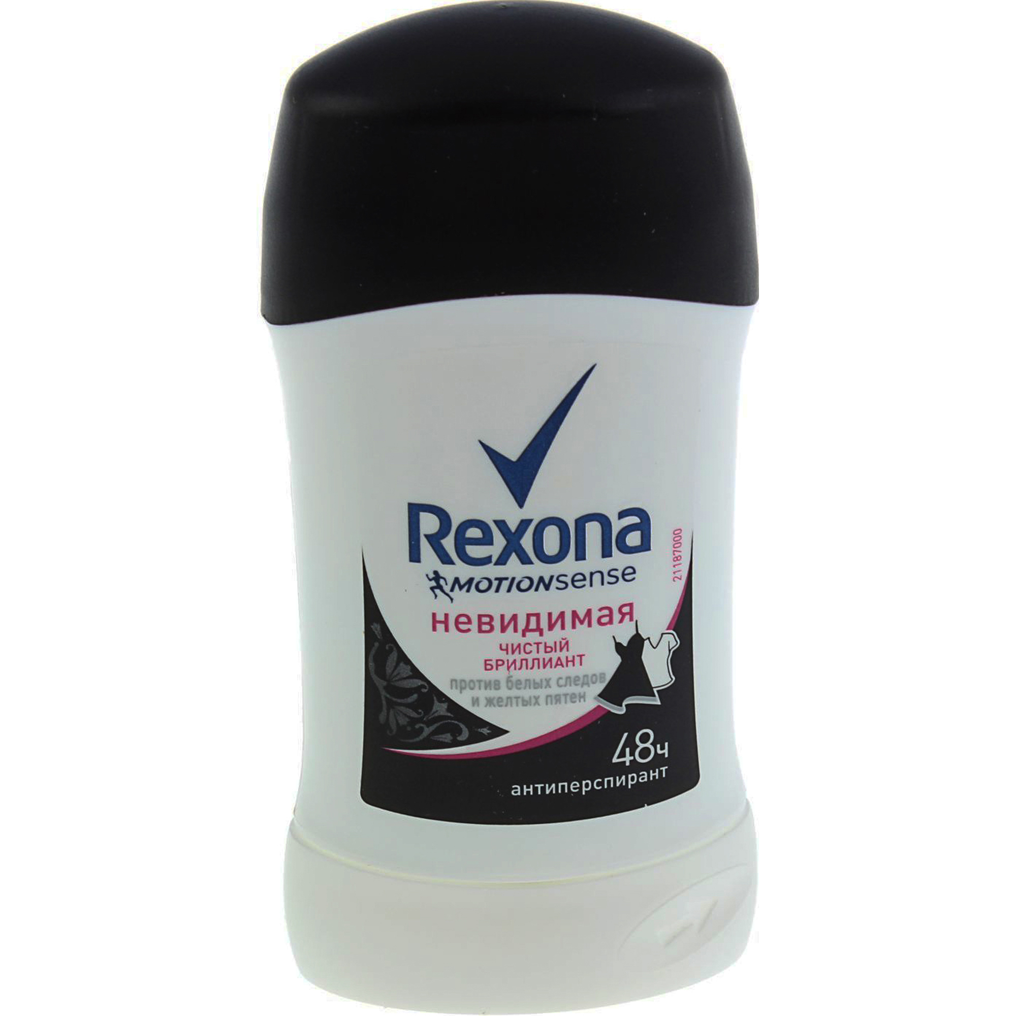 Дезодорант-антиперспирант Rexona Чистый бриллиант 40 мл антиперспирант rexona антибактериальная и невидимая на черной и белой одежде 40 мл