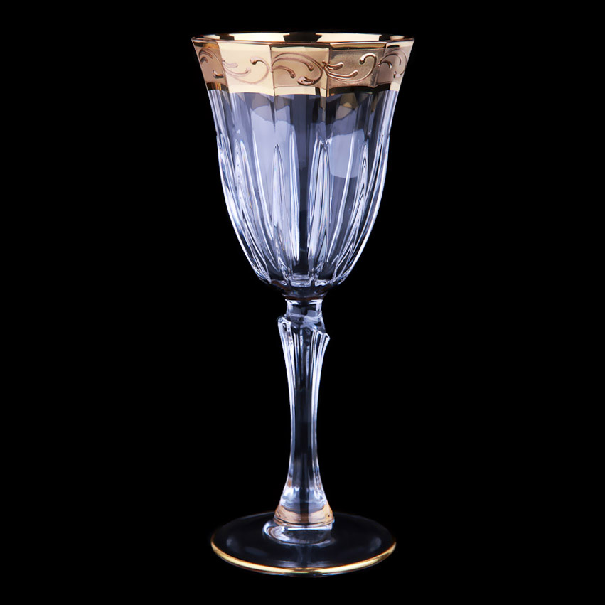 Бокалы для вина Precious Recital 6 шт золото графин precious recital хрустальный