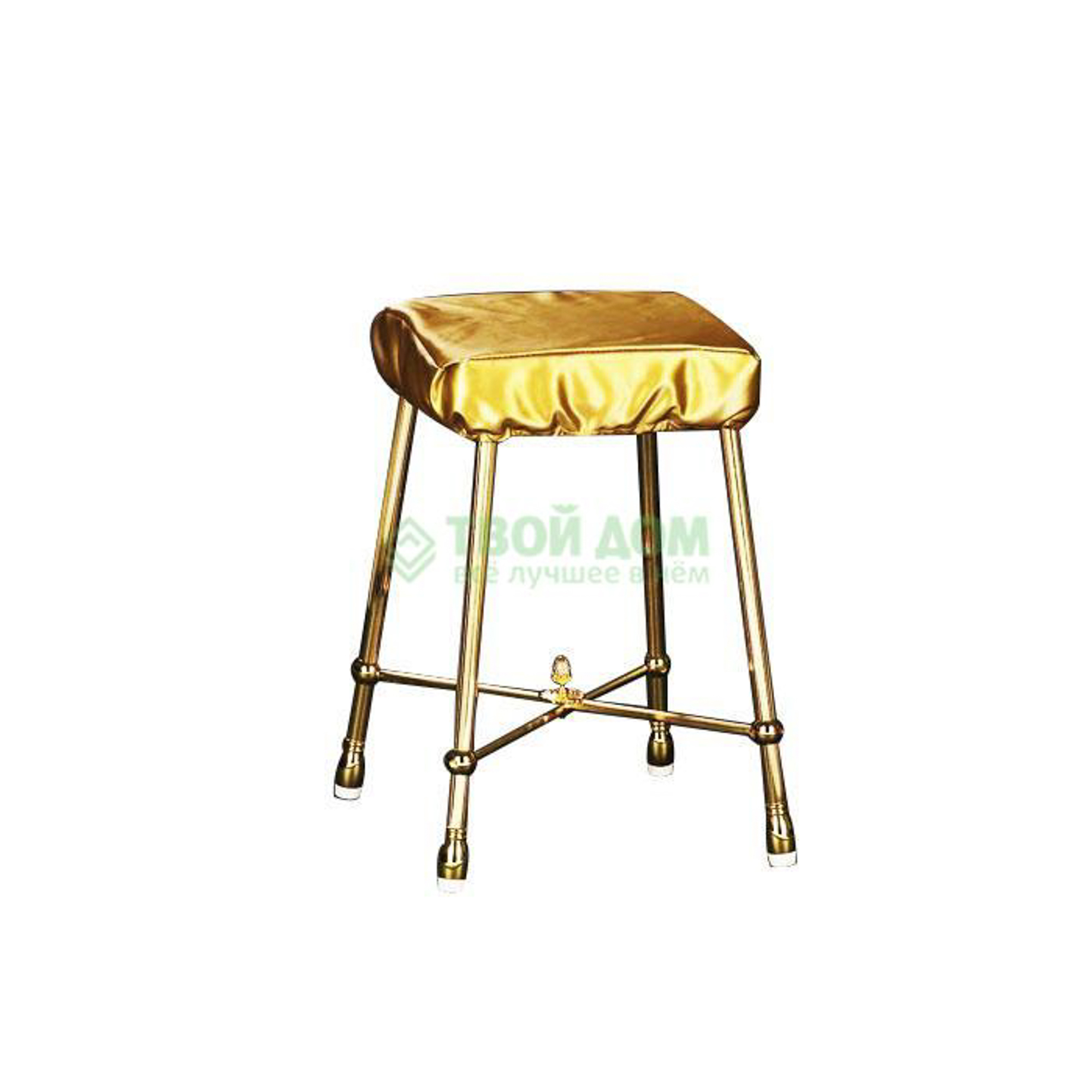 

Табурет Cristal et bronze квадрат ребр 28х28 h=47 брон ( 300.30601.CB06)