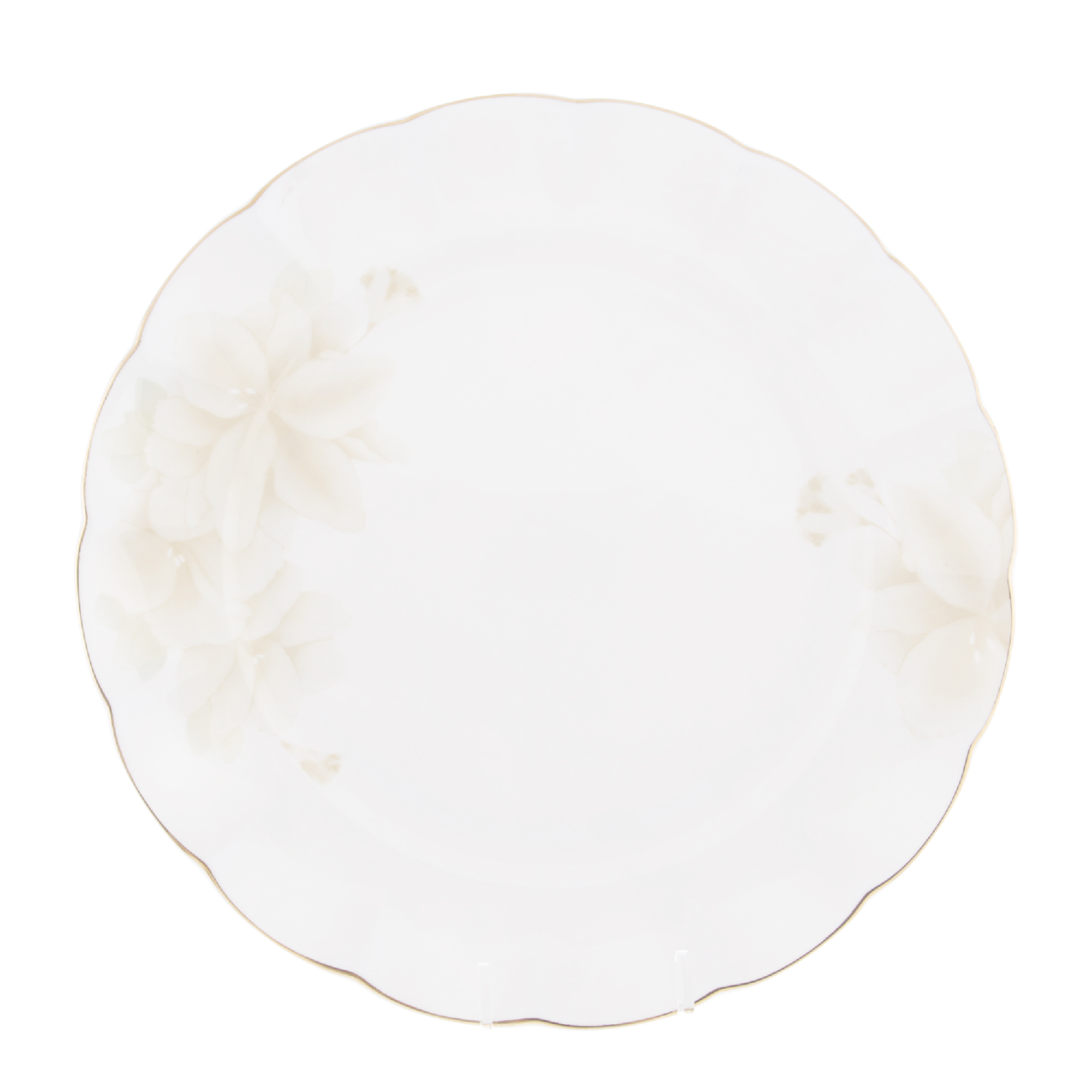 Набор тарелок мелких Hatori Крем 27 см 6 шт набор тарелок мелких hatori freydis малахит 27 см 6 шт