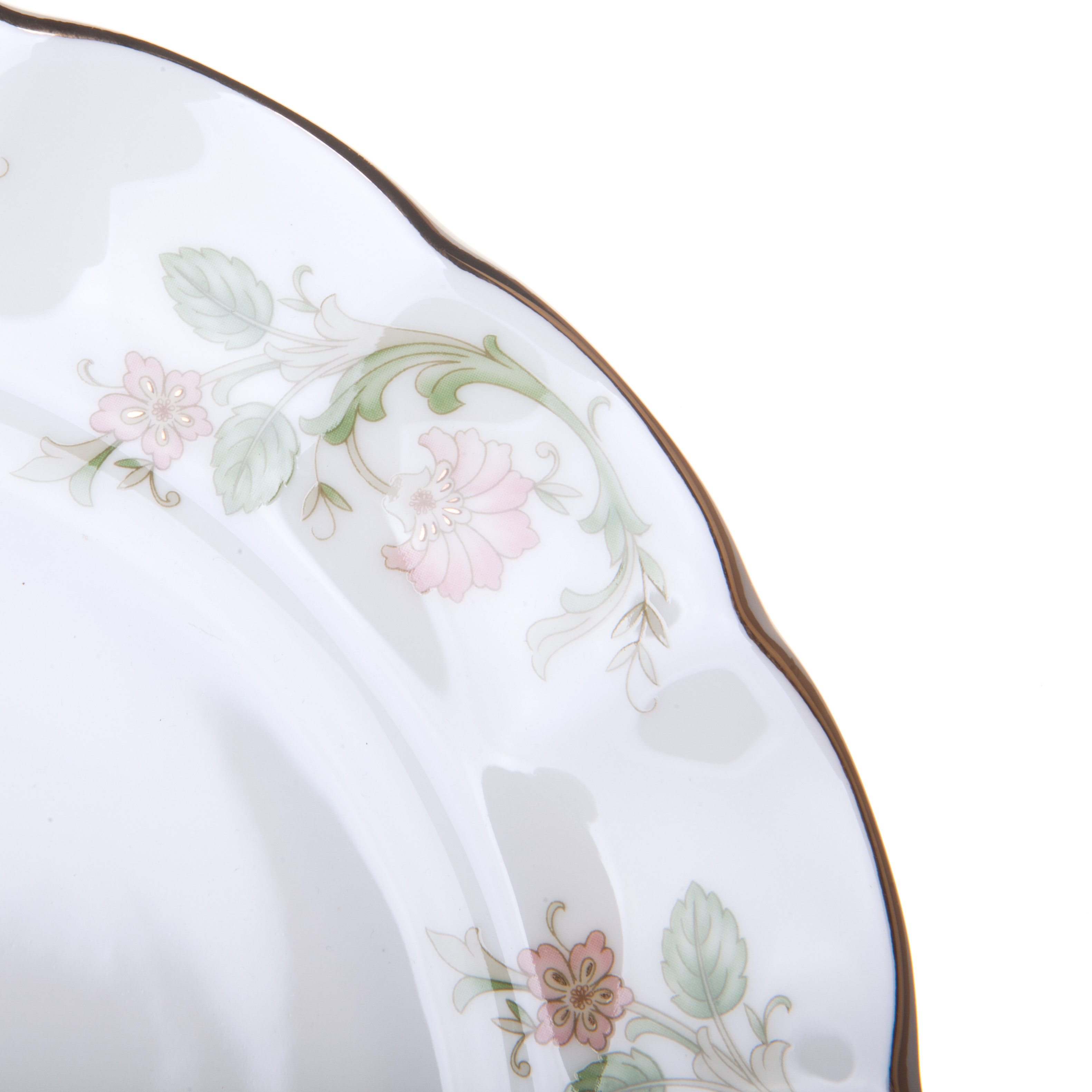 Набор тарелок мелких Hatori Персия 21.5 см, цвет белый - фото 2