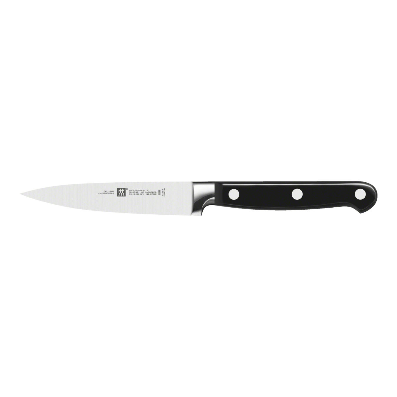 Нож овощной Henckels 31020-101, цвет черный - фото 1