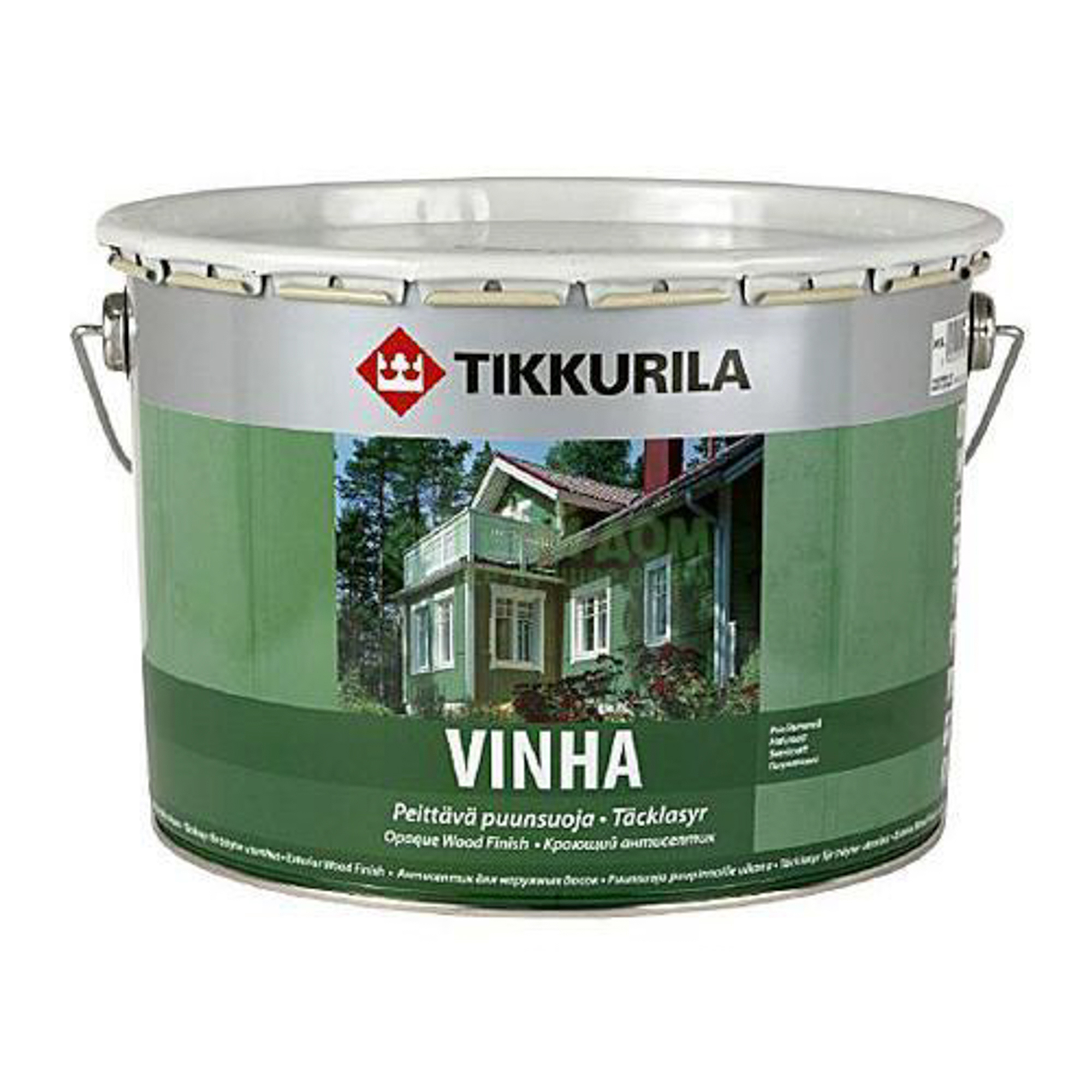 Краска винха для наружных работ. Антисептик Tikkurila Vinha 9 л. Краска Тиккурила Vinha. Антисептик кроющий Tikkurila Vinha. Краска для дерева Тиккурила Винха 9л.