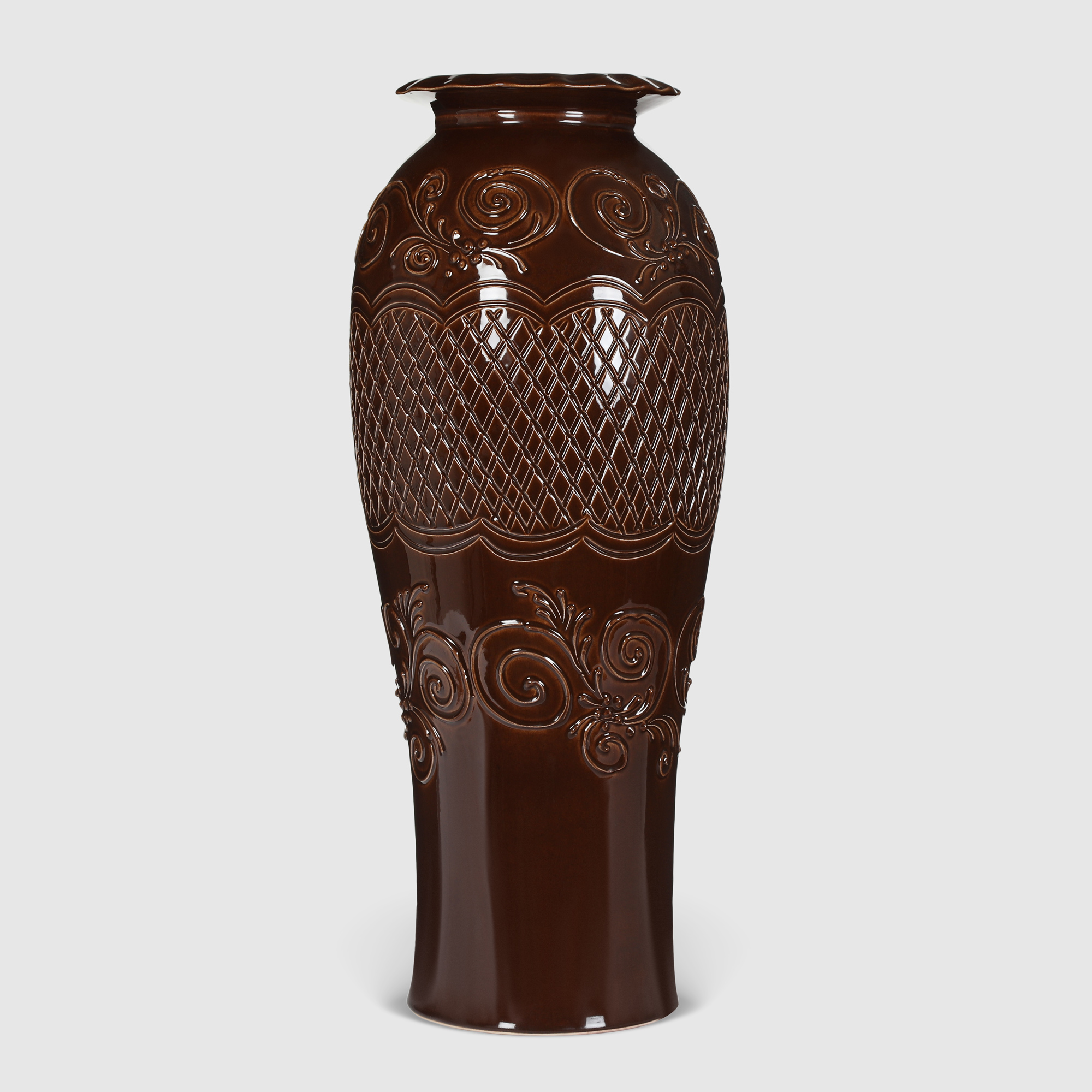 Ваза Porc-ceramic керамическая тюльпан 55х25 см