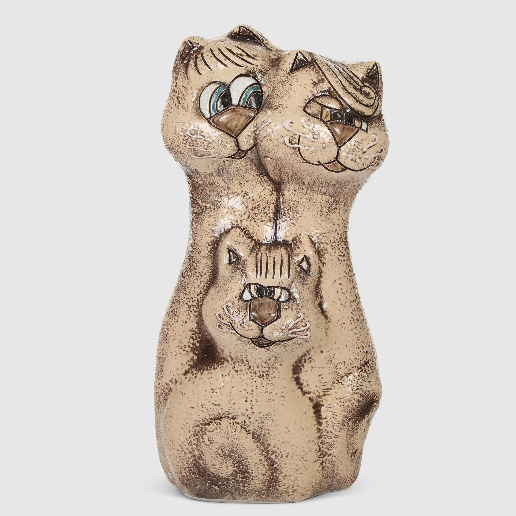 фото Скульптура керамическая porc-ceramic кот боцман 25 см porc-сeramic