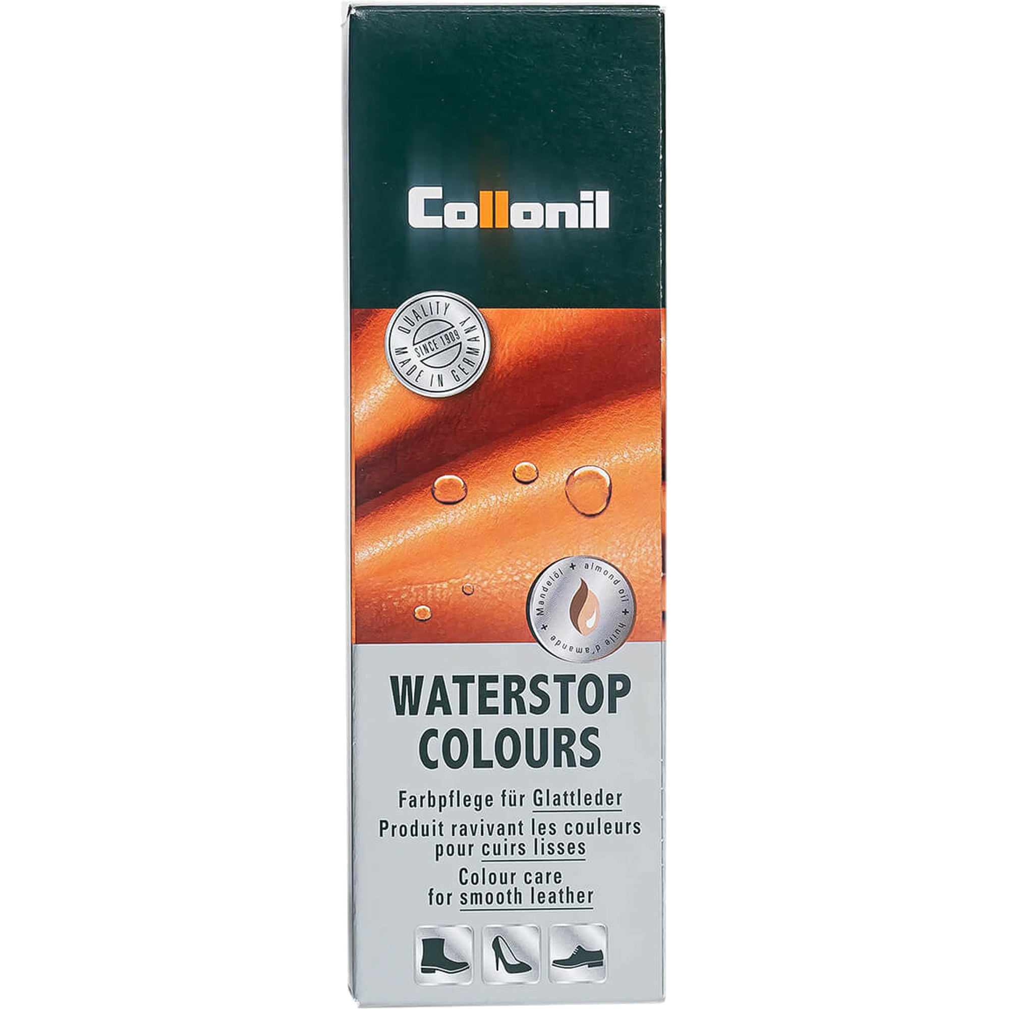 фото Крем collonil waterstop colours водоотталкивающий коричневый 75 мл