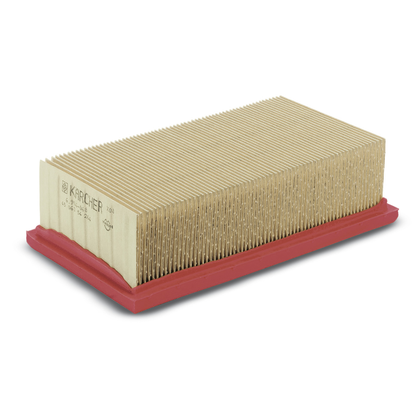 Плоский складчатый фильтр Karcher плоский складчатый фильтр с нанопокрытием для пылесосов karcher set nano 6 414 971 0