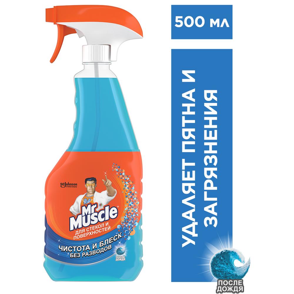 Средство для мытья стекол Mr Muscle Профессионал со спиртом 500 мл