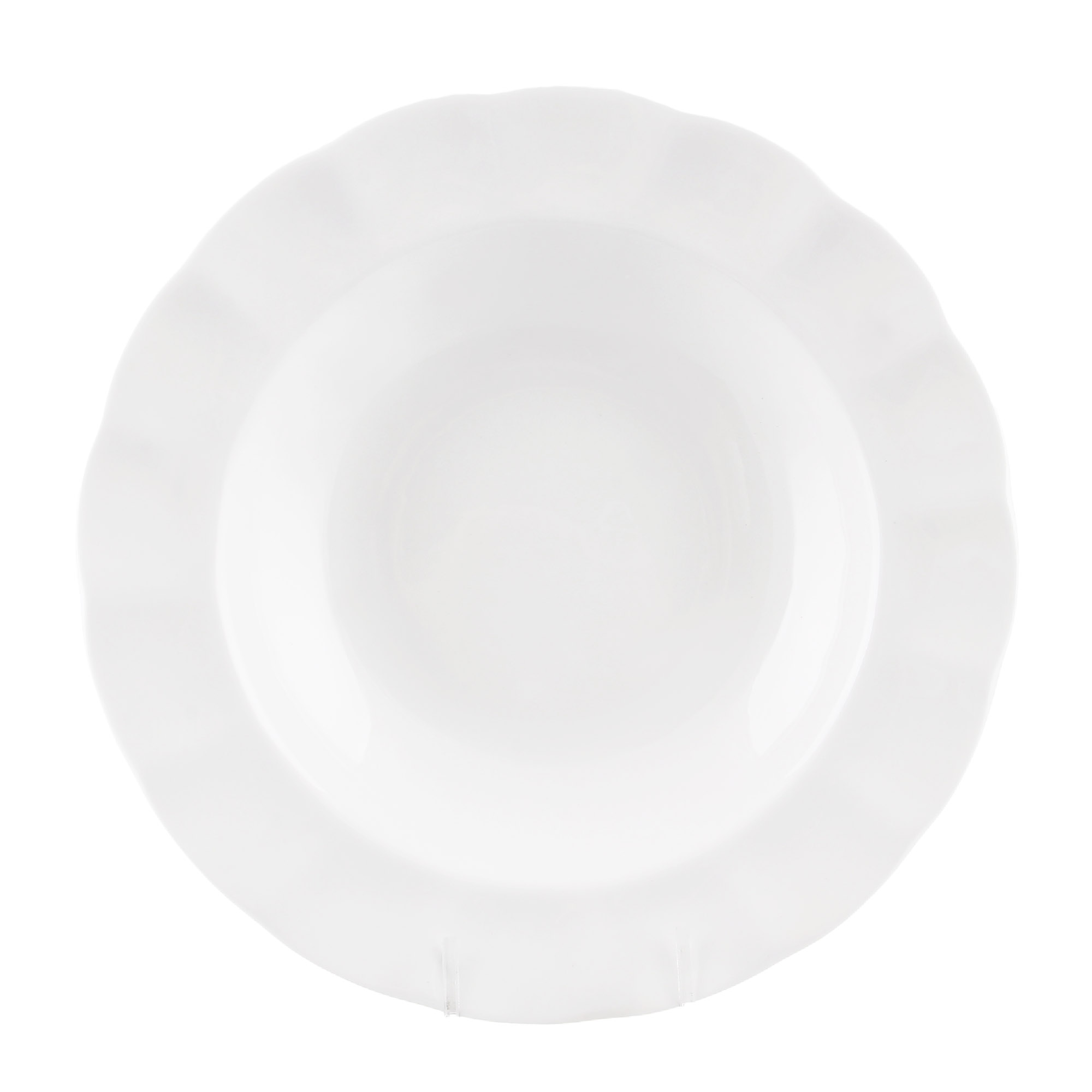 Набор тарелок  Hatori белый 18 предметов 6 персон - фото 1