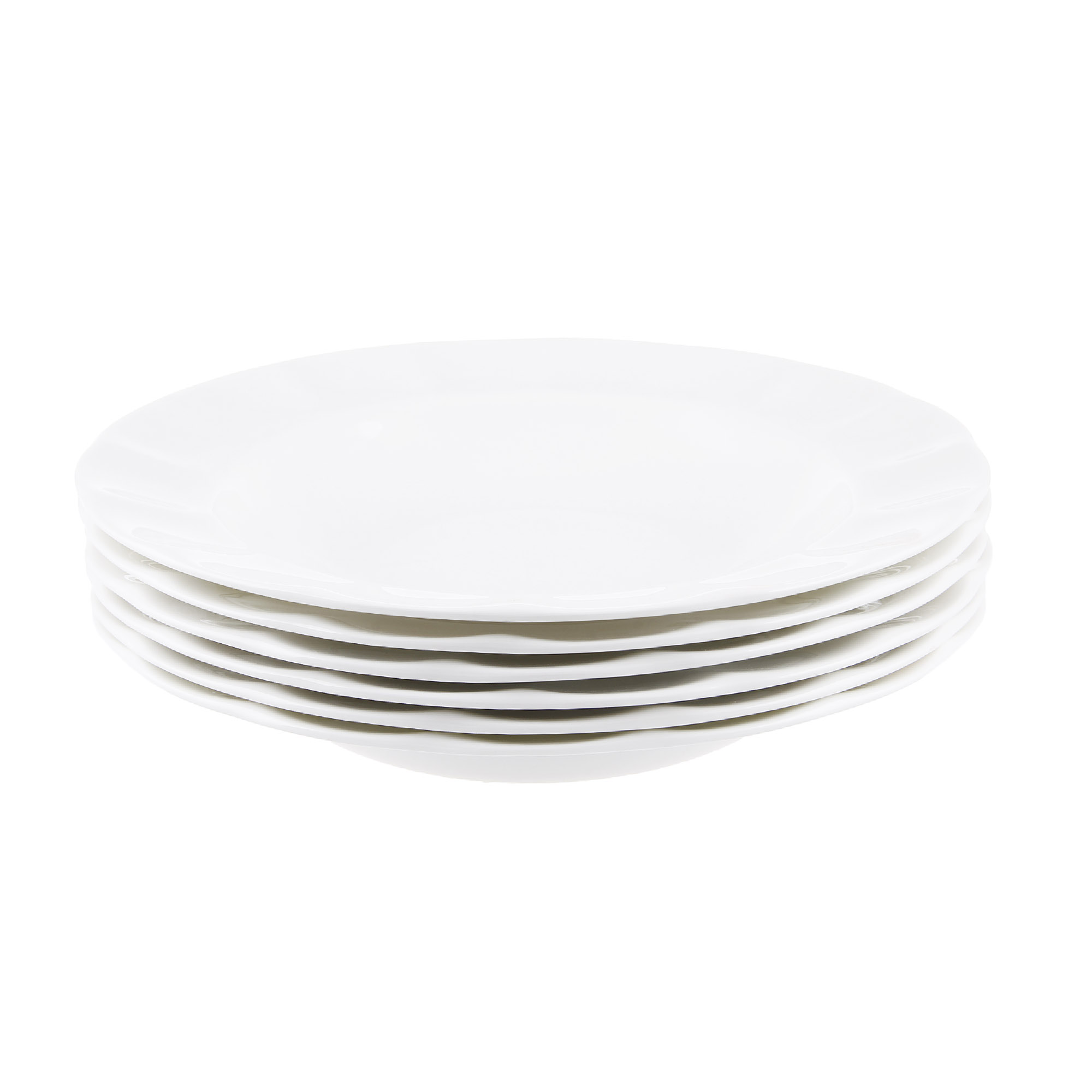Набор тарелок  Hatori белый 18 предметов 6 персон - фото 3