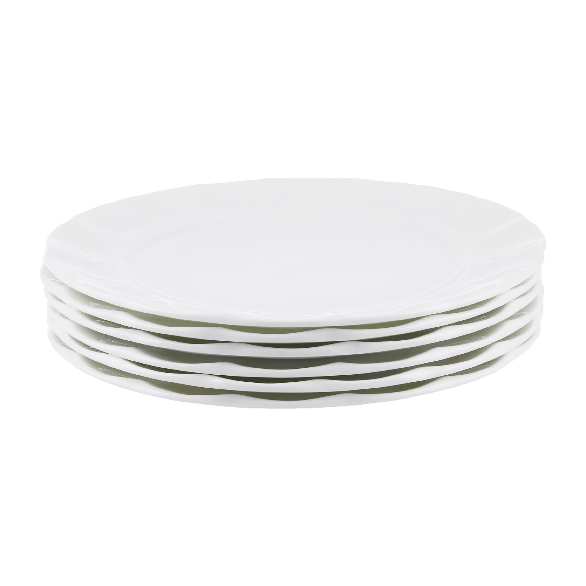 Набор тарелок  Hatori белый 18 предметов 6 персон - фото 4