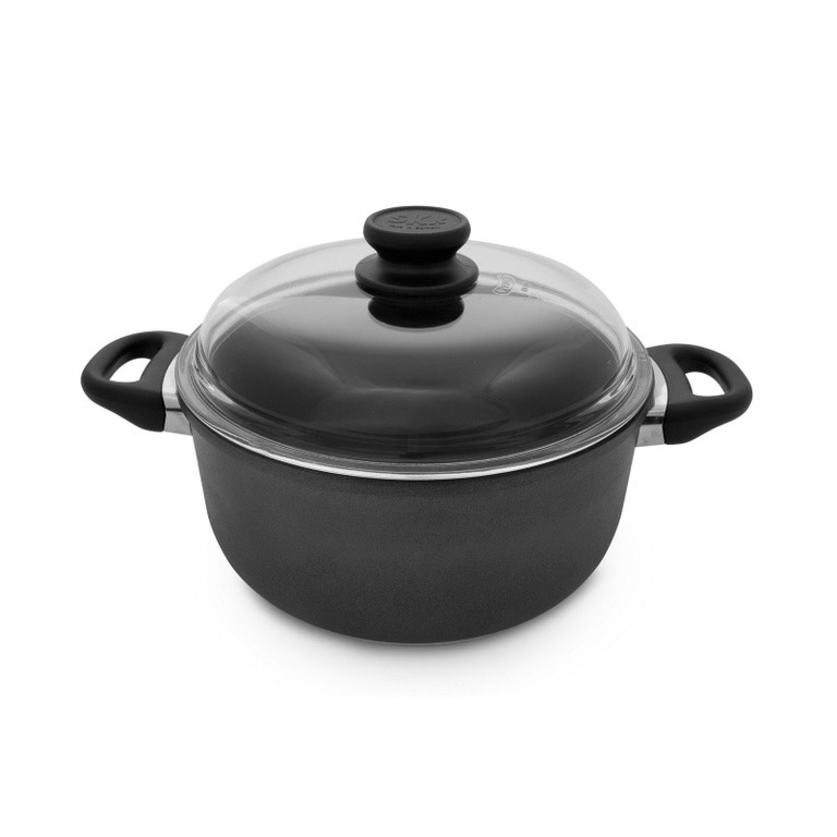 Кастрюля SKK Titan Induction 5 л сковорода литая wok lex samaria с а пр покрытием диаметр 28 см