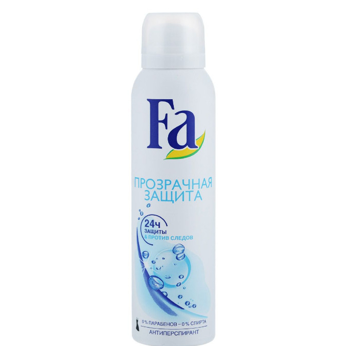 Дезодорант Fa Прозрачная защита 150 мл дезодорант для чувствительной кожи 50 мл