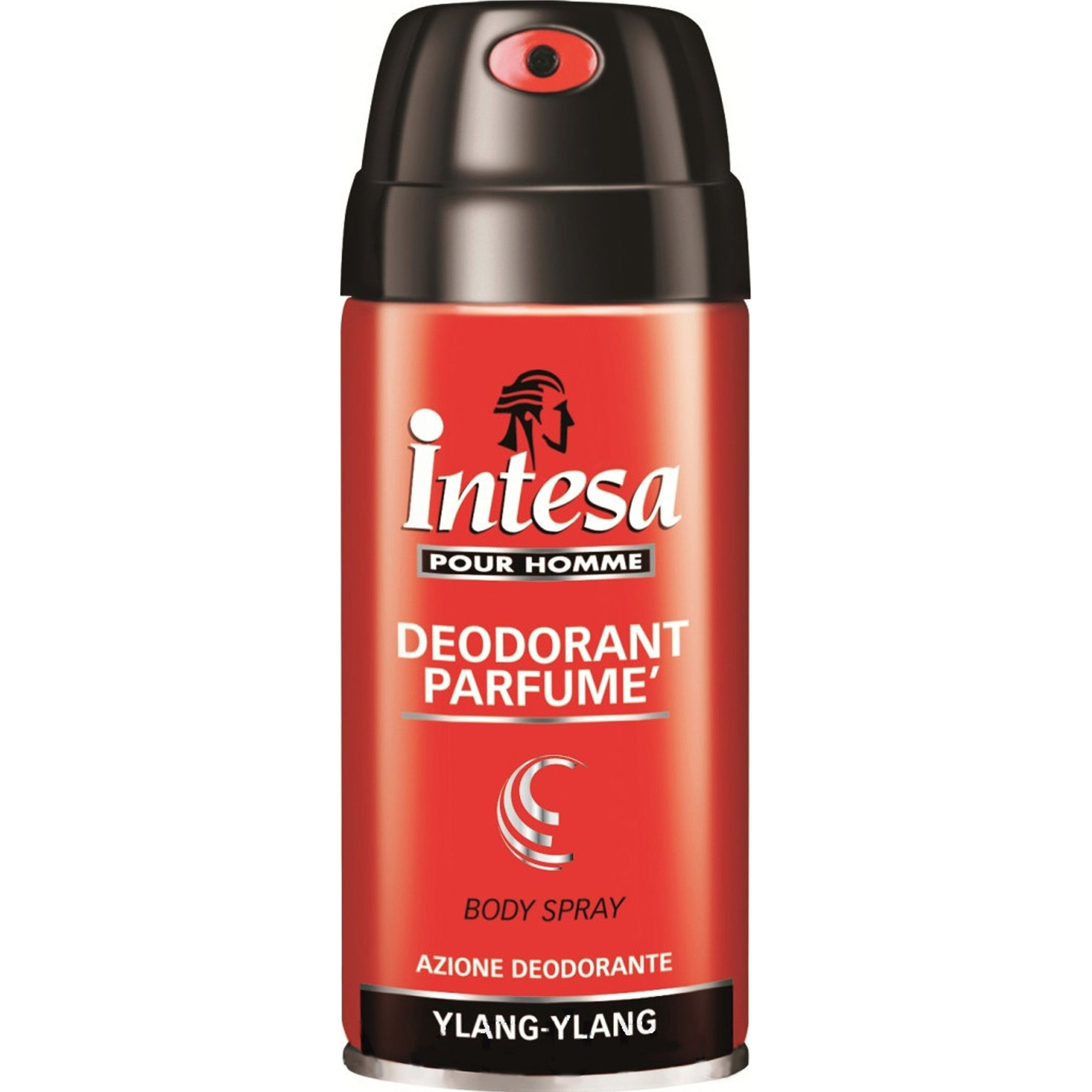 Дезодорант Intesa Classic Black Ylang-Ylang 150 мл парфюмированный дезодорант для тела intesa pour homme deodorant 24h ylang ylang 150 мл