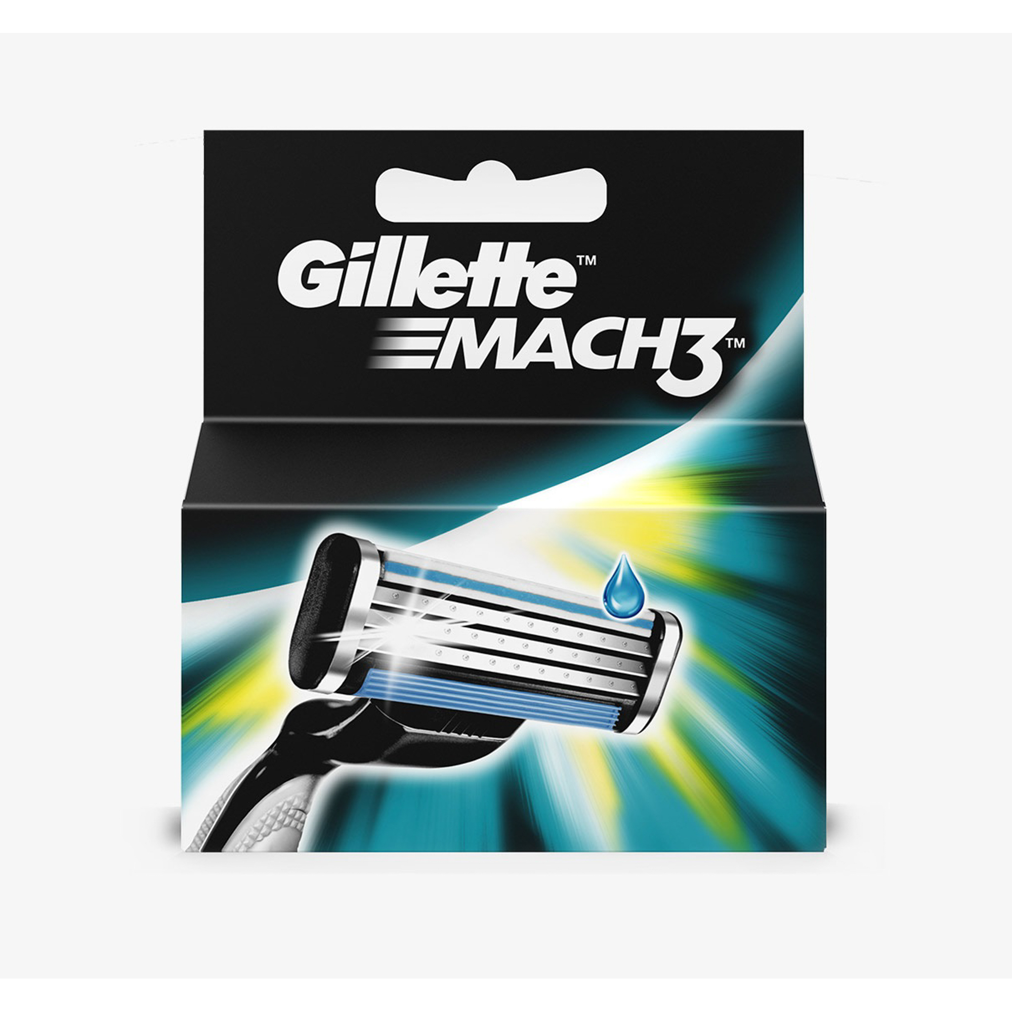 Сменные кассеты для станка Gillette Mach3 4 шт