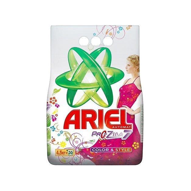 Стиральный порошок Ariel автомат Color 30 стирок 4,5 кг