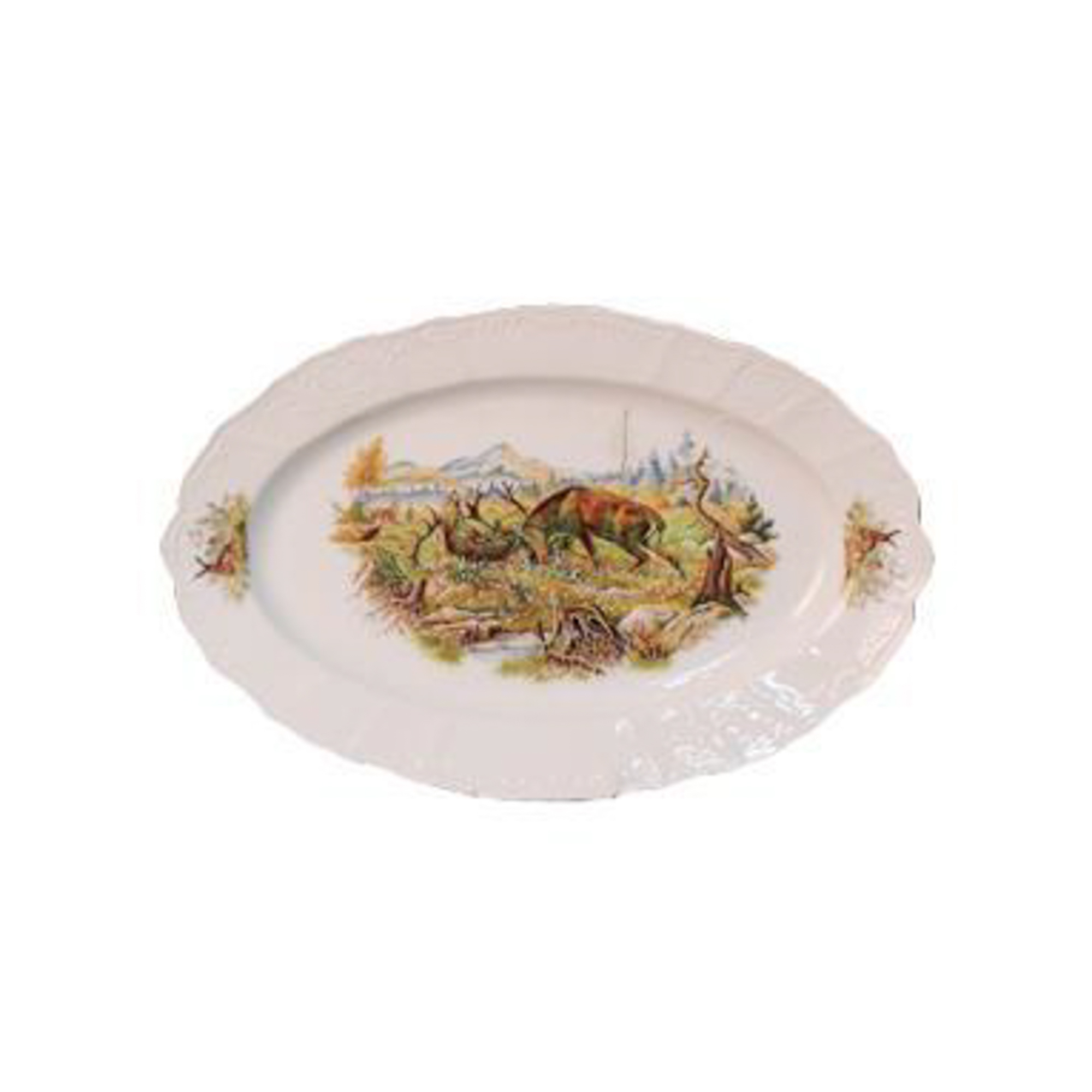 Блюдо Thun Охотничьи сюжеты 36 см набор тарелок thun 1794 охотничьи сюжеты 27 см 6 шт