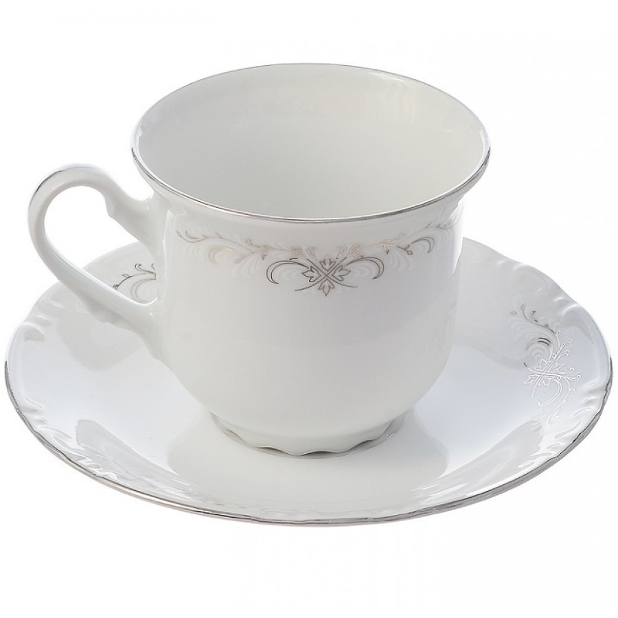 Чашка с блюдцем Thun 1794 Constance 230 мл чашка с блюдцем thun 1794 lea 240 мл отводка платина